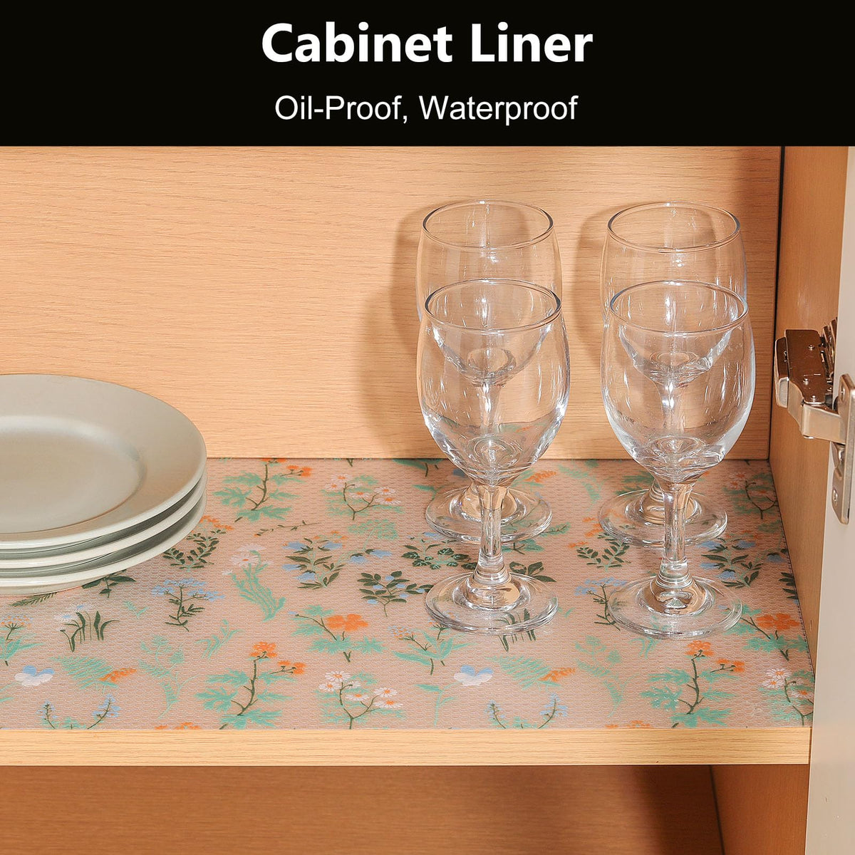 Shelf Liners for Kitchen Cabinets