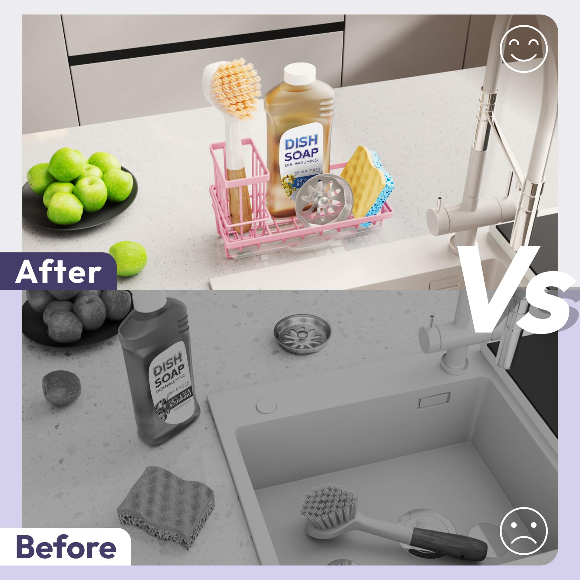 Sink Caddy Sponge Holder
