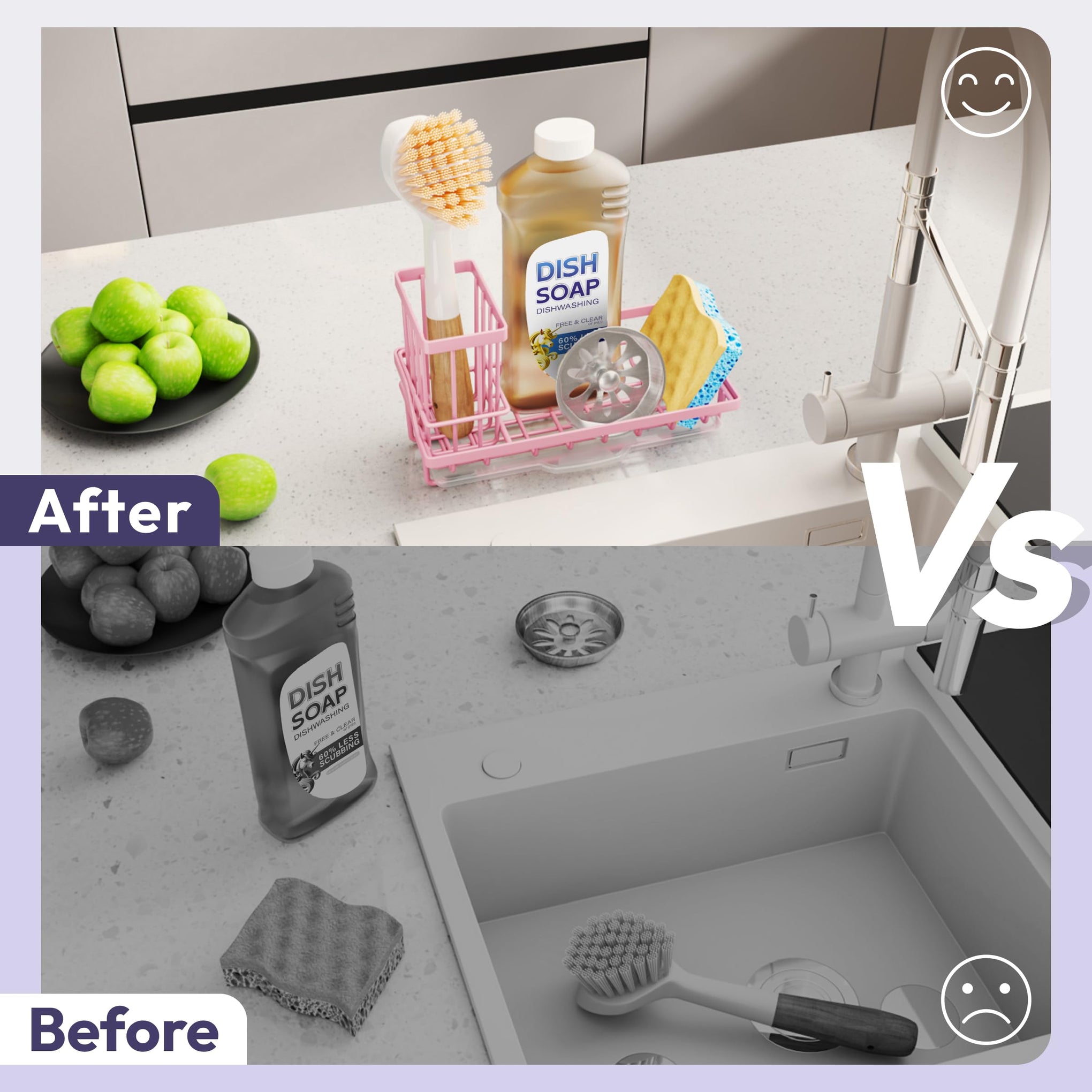 Sink Caddy Sponge Holder