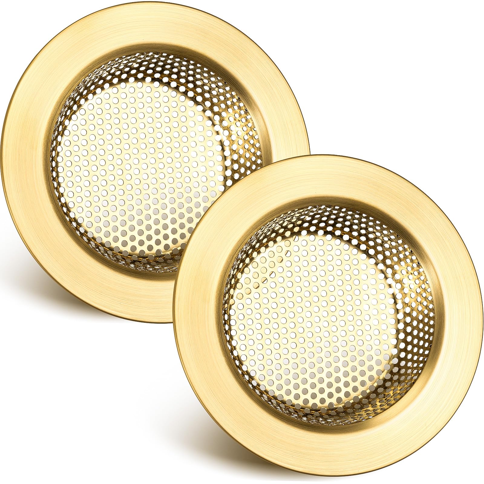 2 Pcs Kitchen Sink Drain Strainer 4.4 Inch (2 Count)