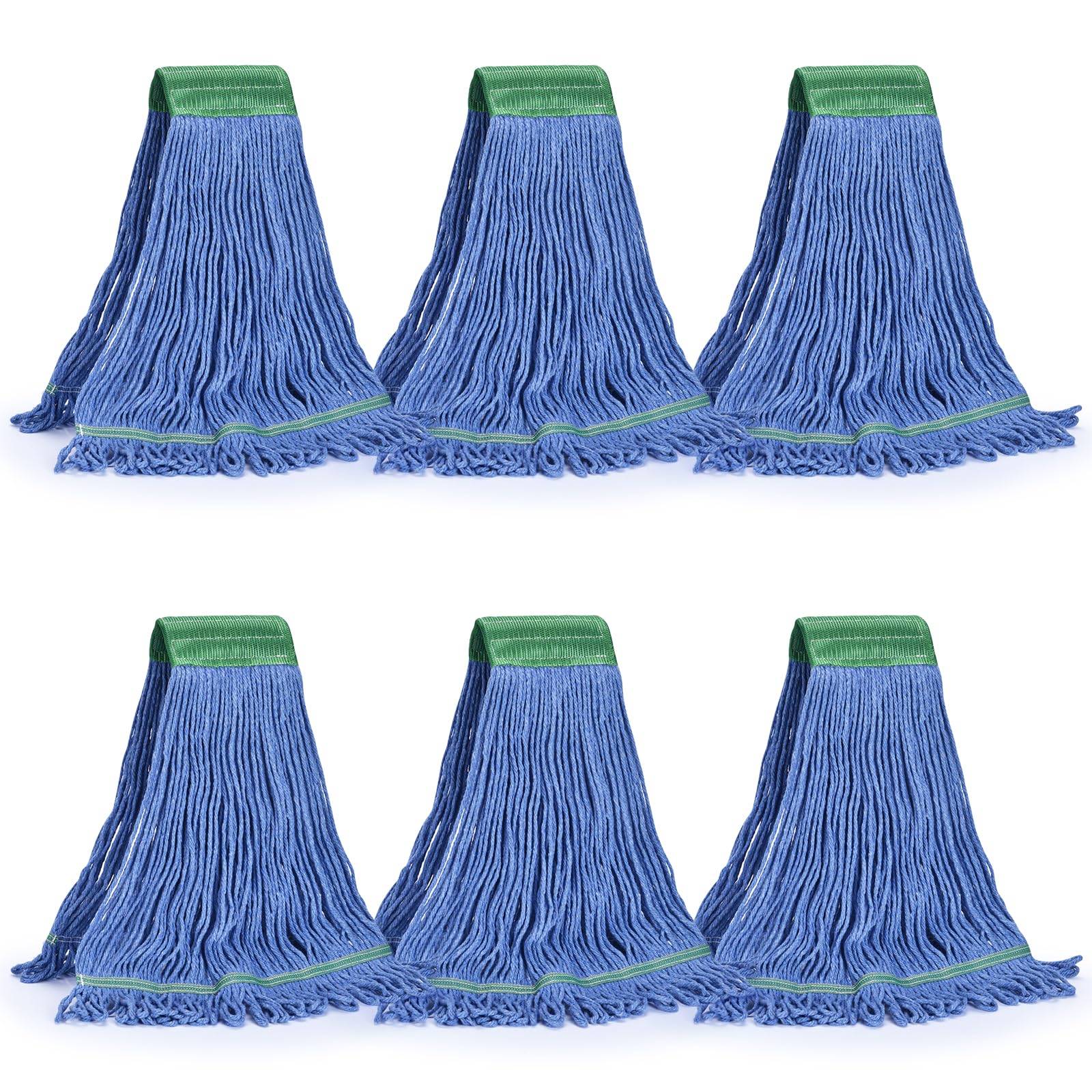 Matthew Cleaning Commercial Mop Head Replacement (6 Count)