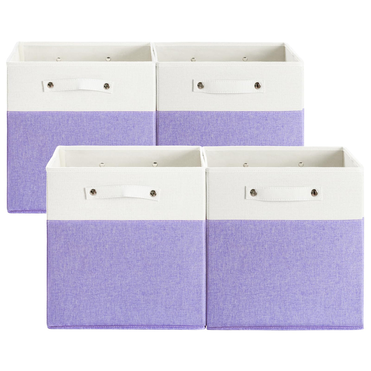 13x13x13 Storage Cube Bins 4 Pack