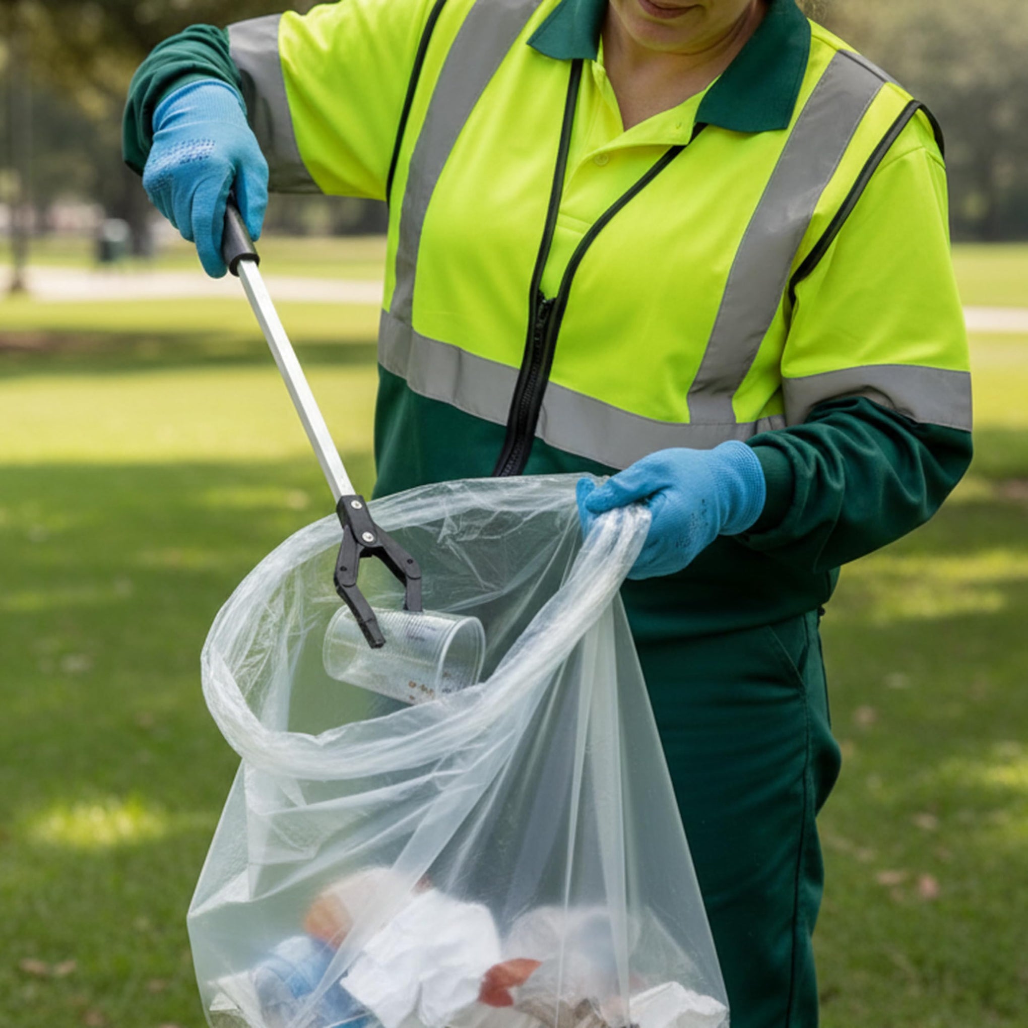 33 Gallon Clear Trash Can Liners (500 Count)