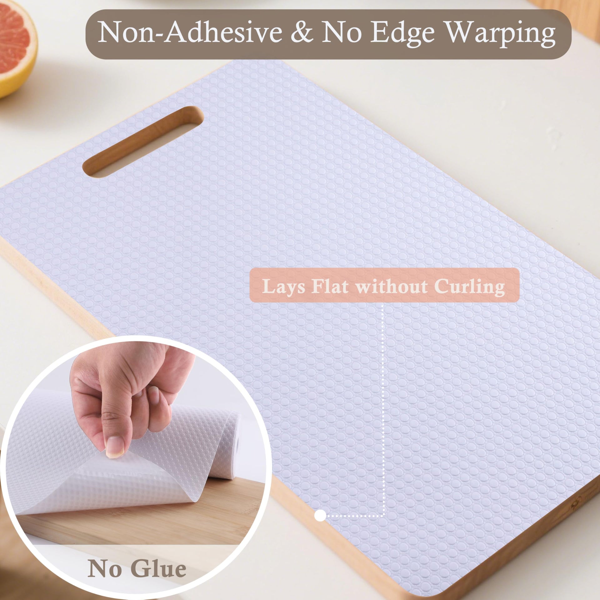 Cabinet Shelf Liner 11 Inch Wide X 20 Ft Non (220 sq in)