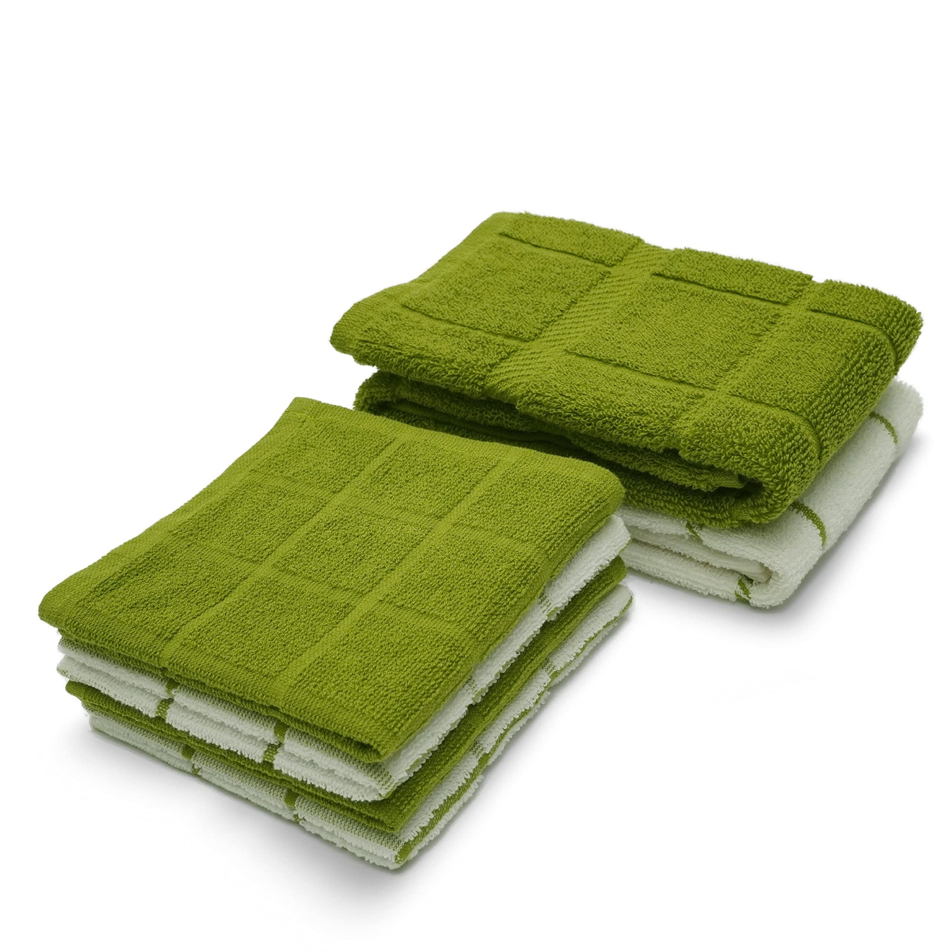 100% Cotton Terry Dish Cloth & Dish Towel (6 Count)