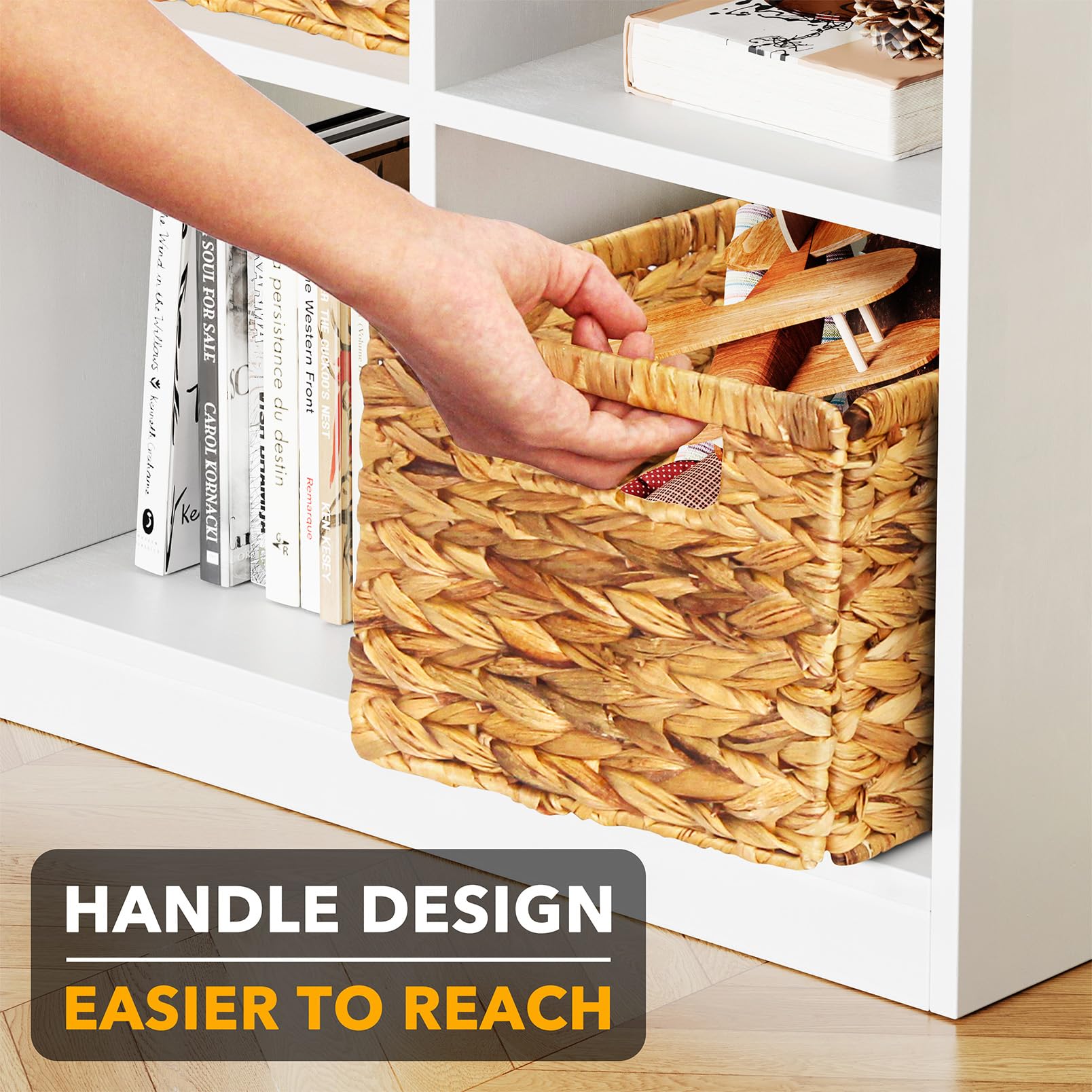 6 Pack Wicker Basket (6 Count)