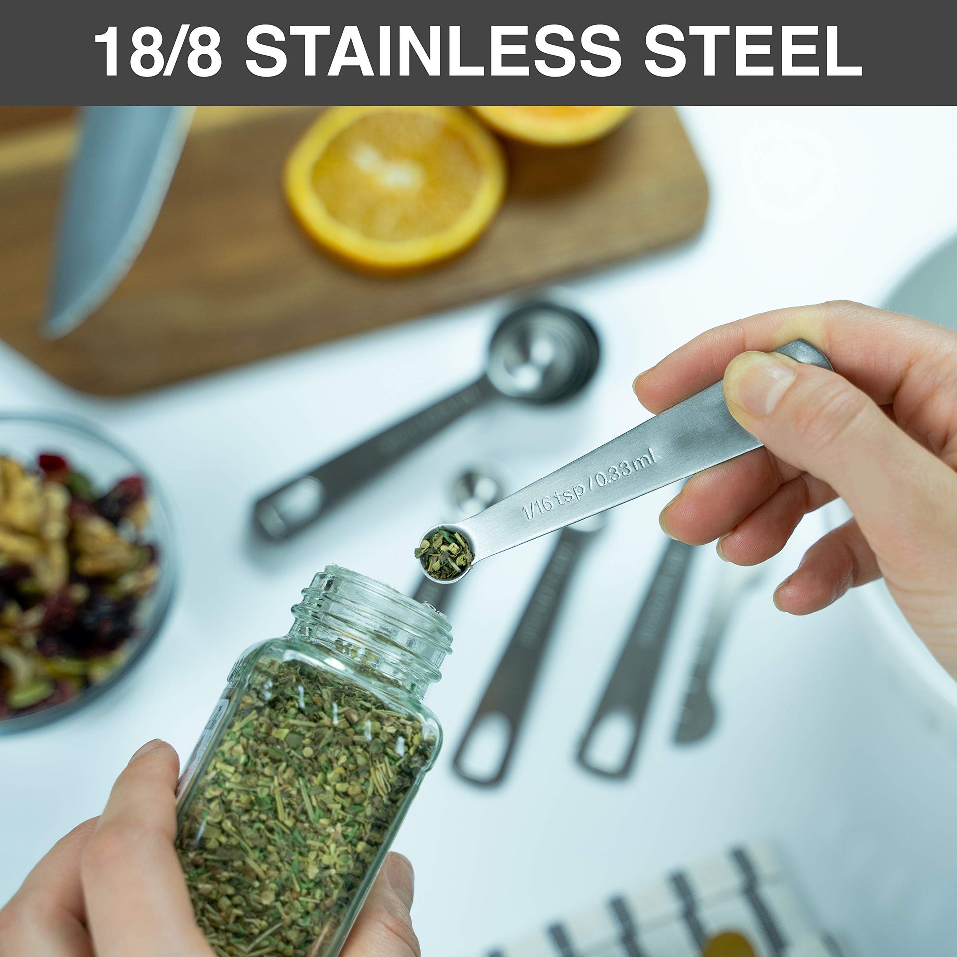 Stainless Steel Measuring Spoons