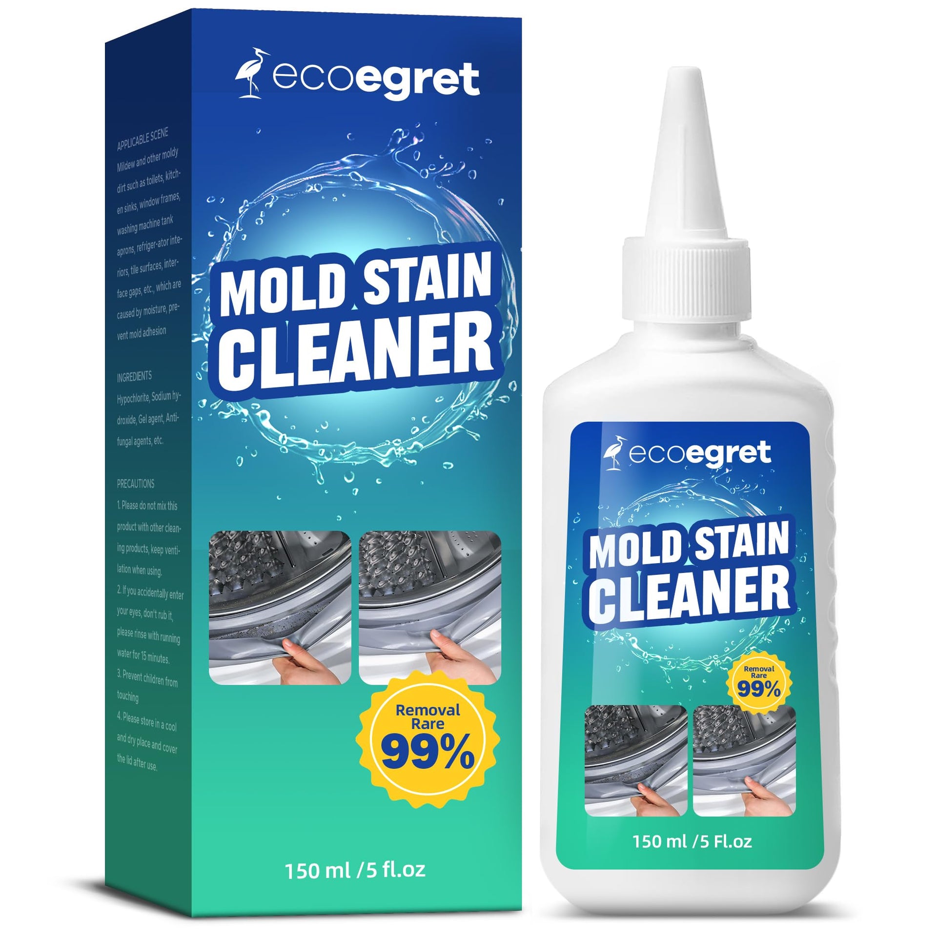 Mold Stain Remover Gel (5 Fl Oz)