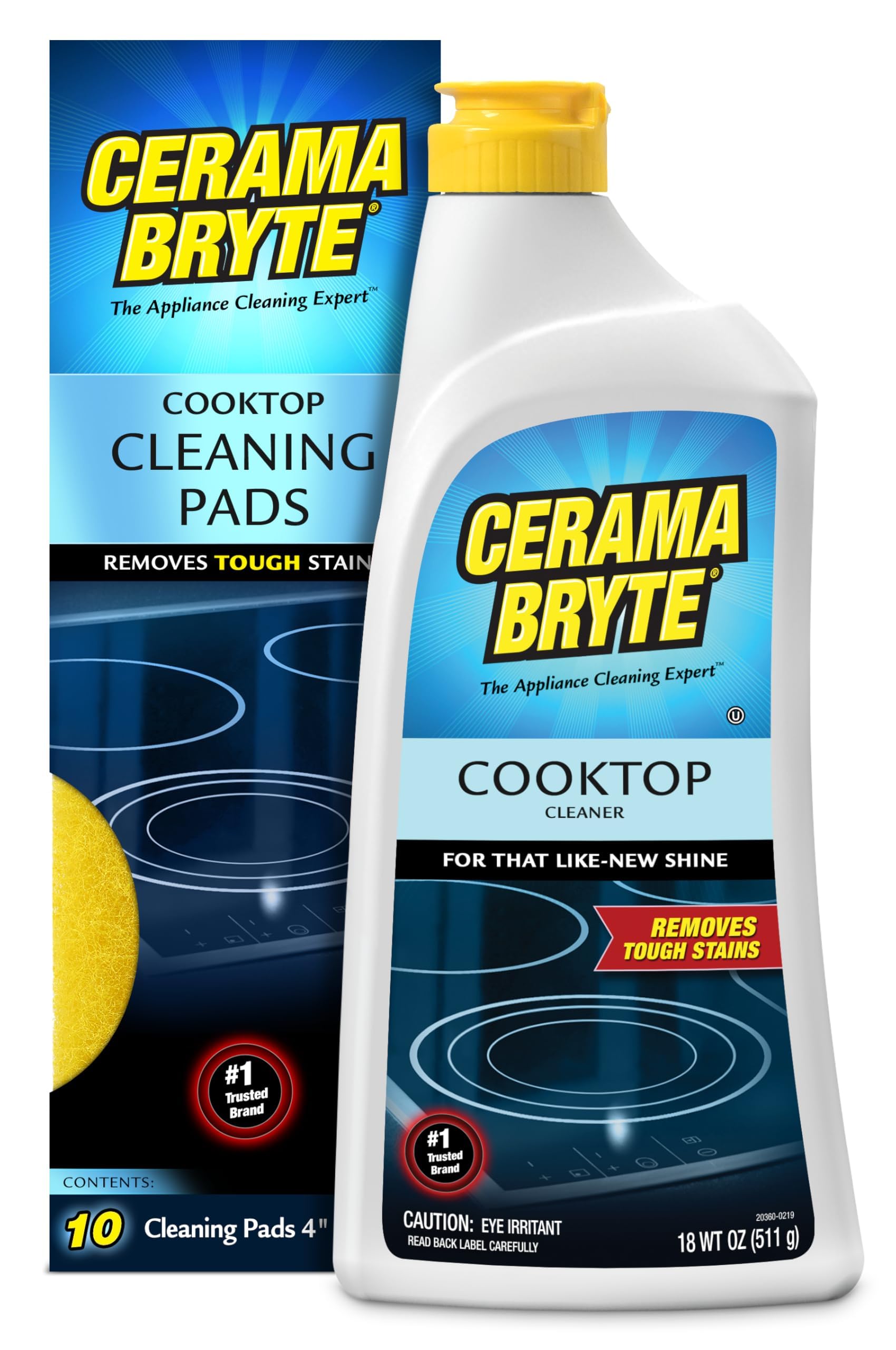 Glass Cooktop Cleaner Bundle (18 Fl Oz)