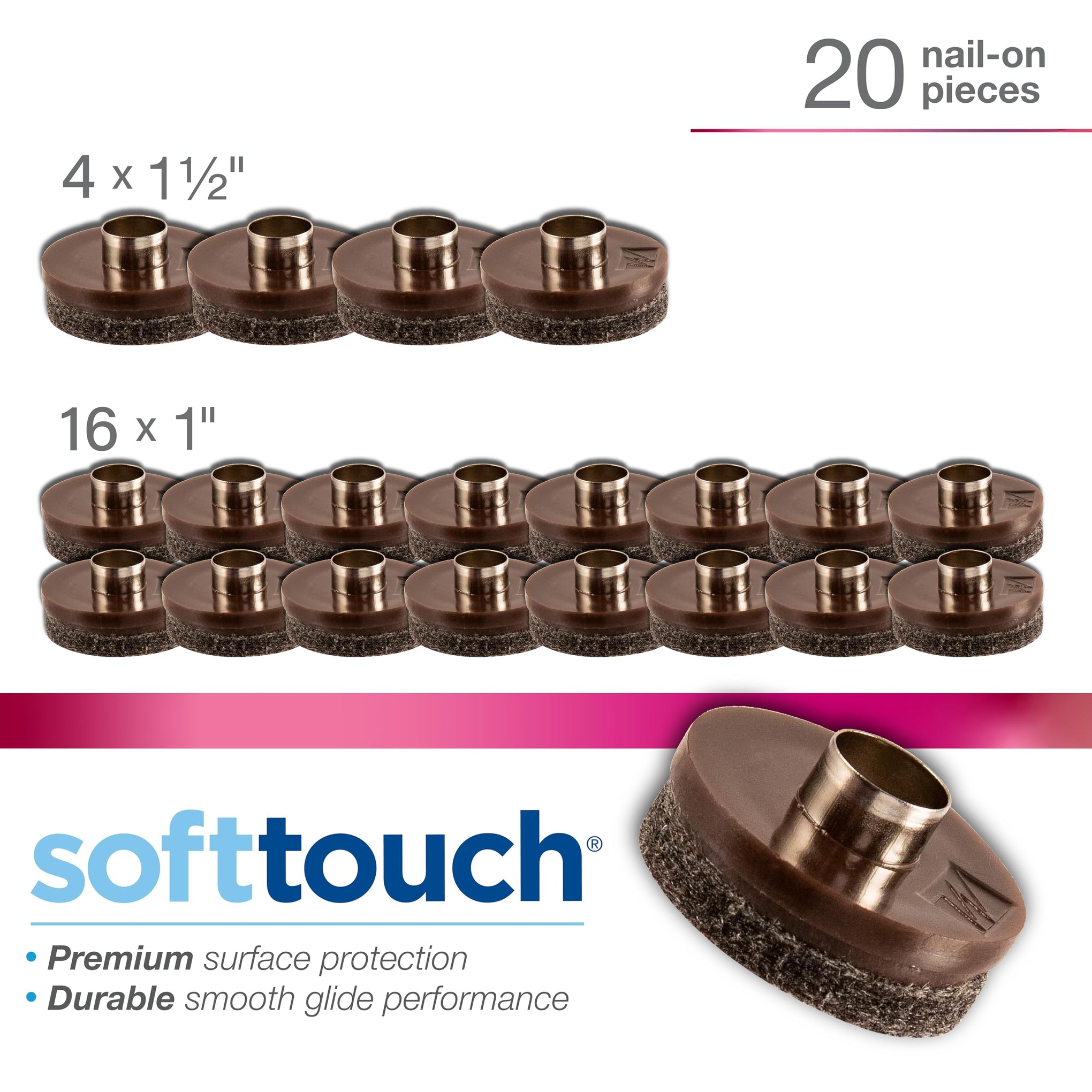 1" & 1.5" Round Nail