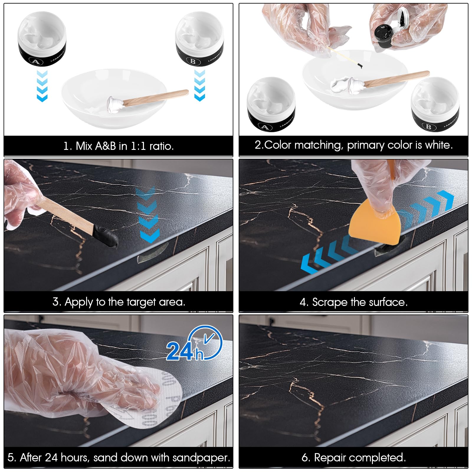 Tile & Fiberglass Tub Repair Kit