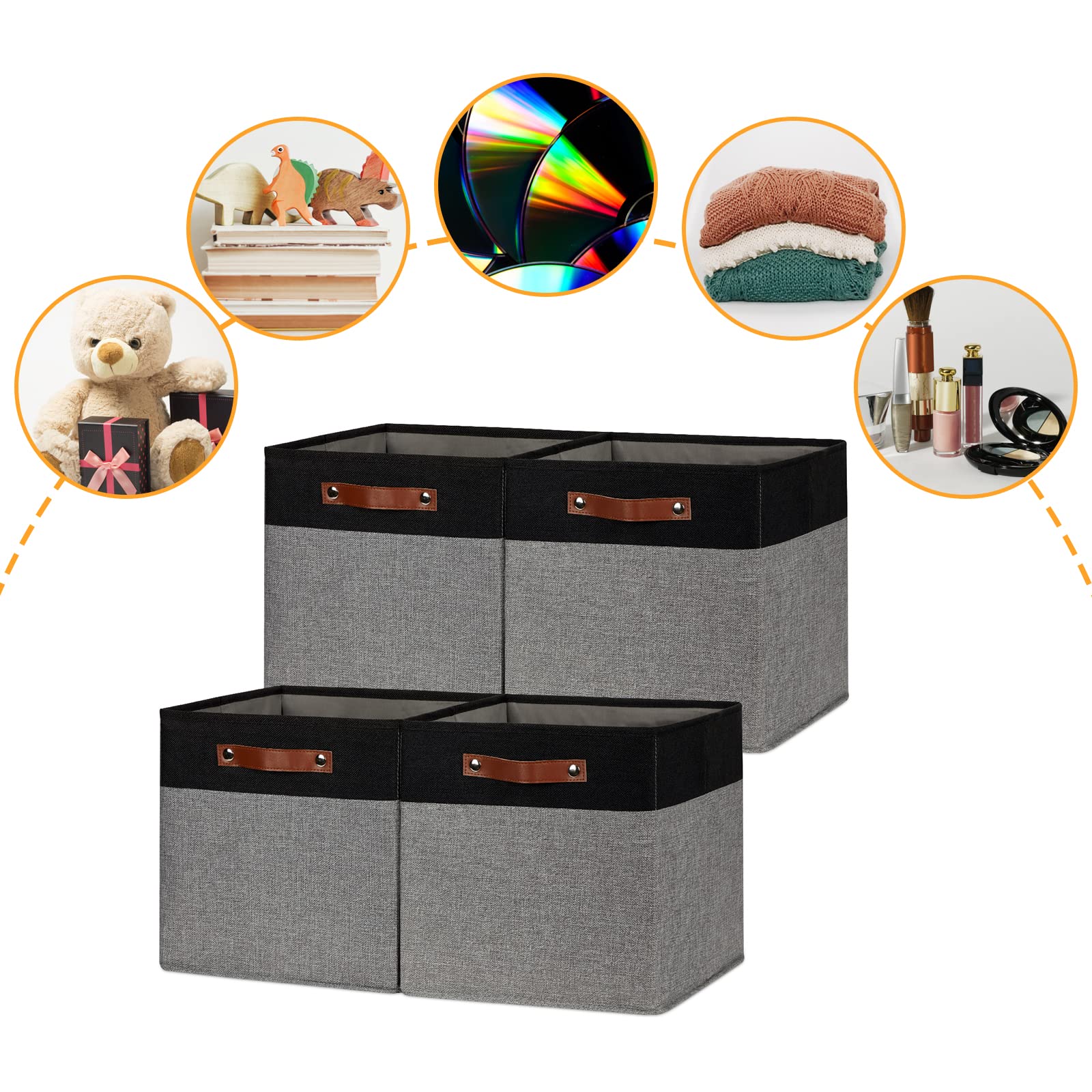 12x12 Storage Cubes (4 Count)