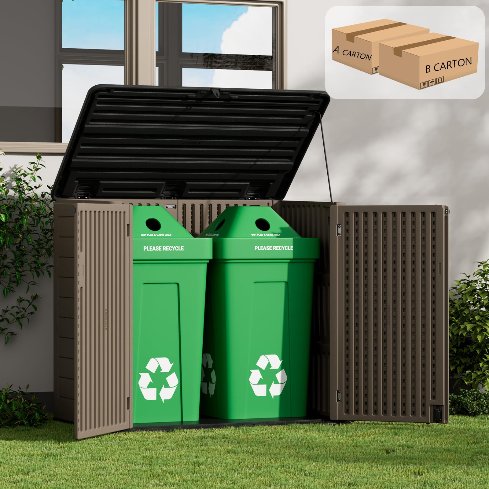 Large Outdoor Storage Shed