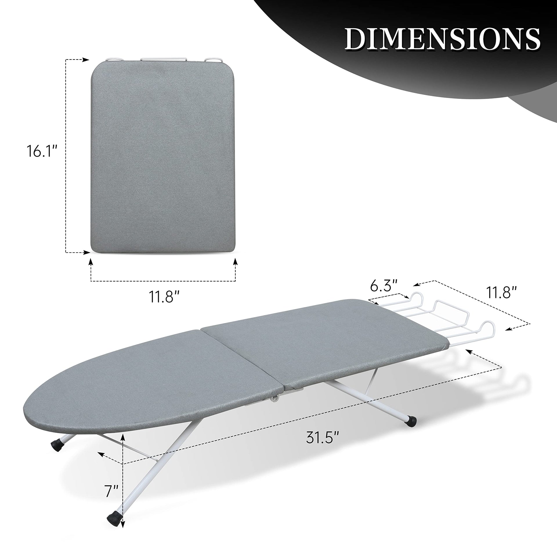 Tabletop Ironing Board