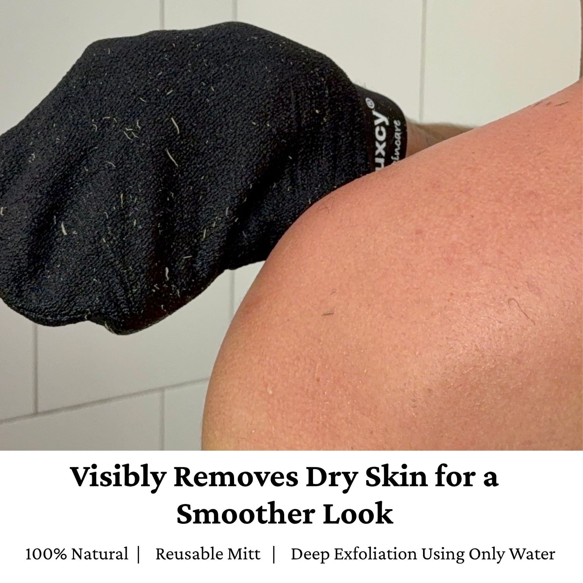 Premium Korean Exfoliating Mitt & Body Scrubber Glove (2 Count)