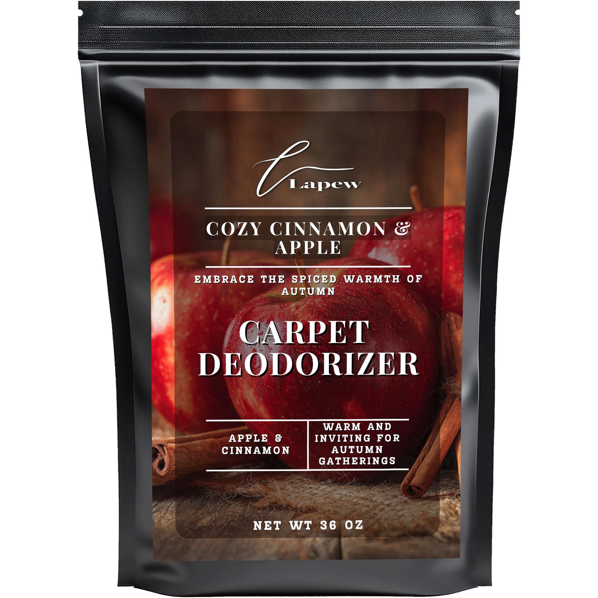 Cozy Cinnamon & Apple Carpet Deodorizer Powder (36 Ounce)