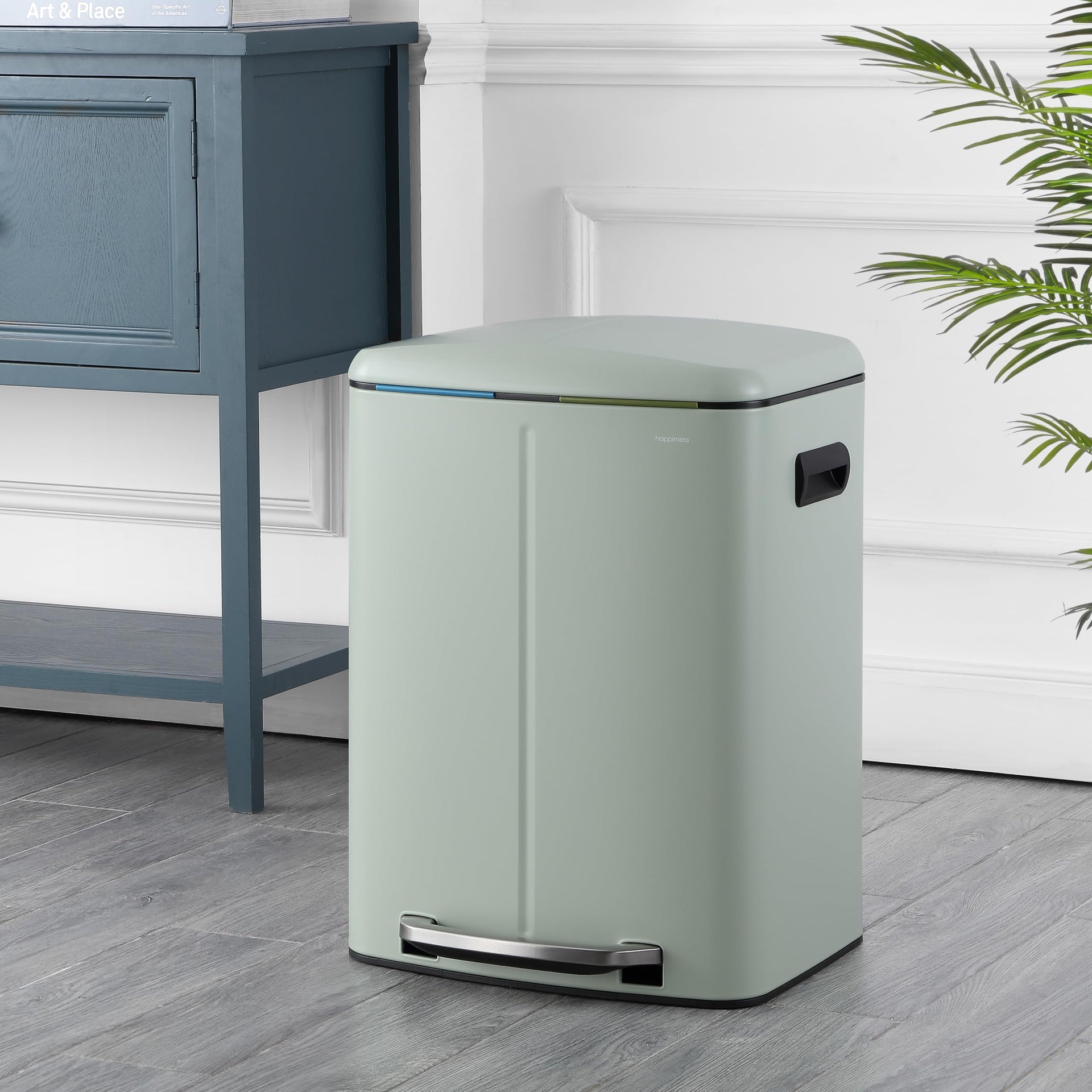 Marco 10.6 Gal Double Bucket Step Trash Can