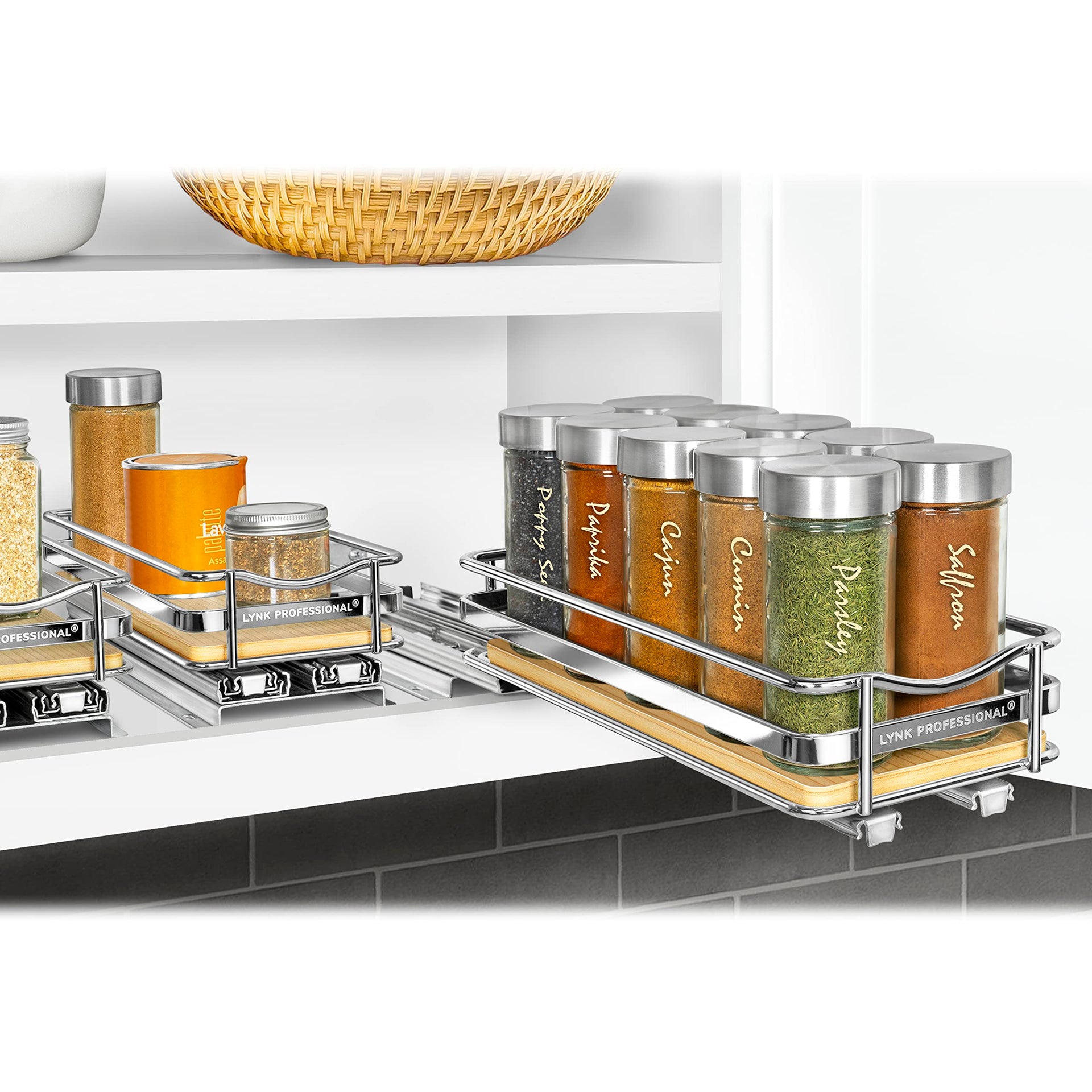 lite™ Pull Out Spice Organization for Cabinets
