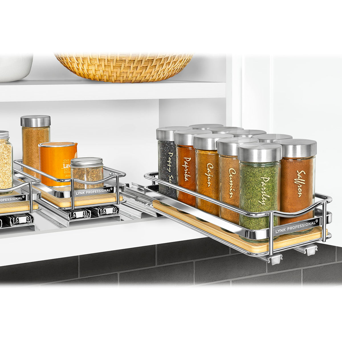 lite™ Pull Out Spice Organization for Cabinets