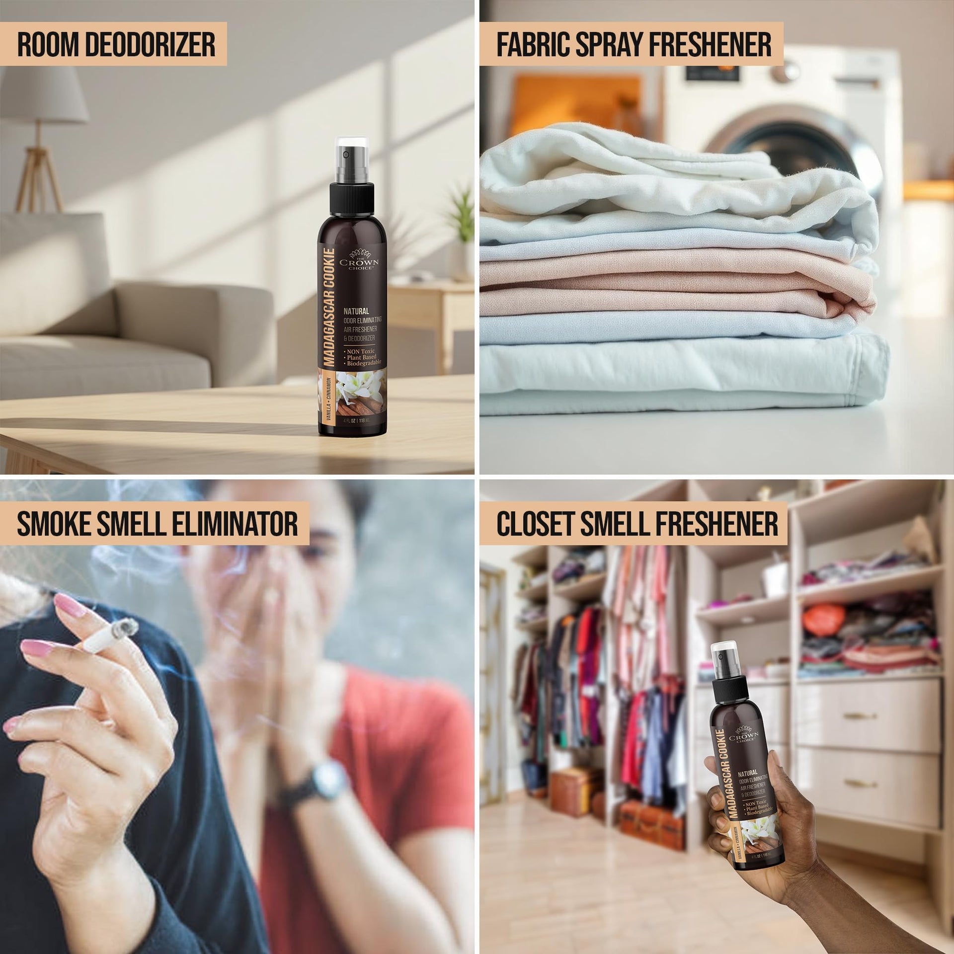 Non Toxic Odor Eliminator (4.01 Fl Oz)