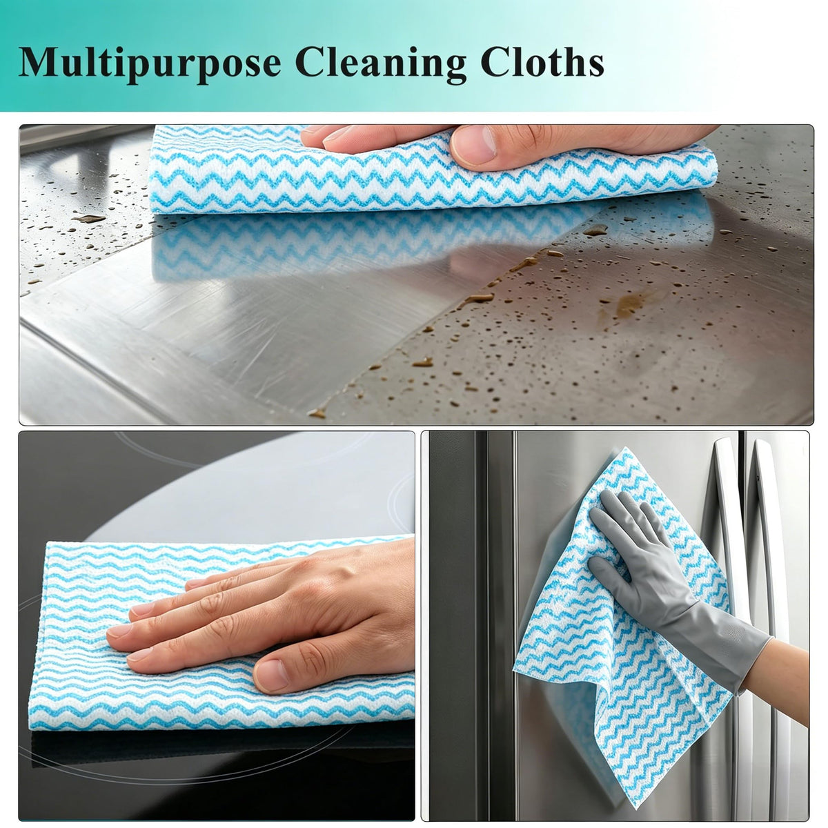 Disposable Dish Cloth and Cleaning Handi Wipes (100 Count) - ModHome Supplies