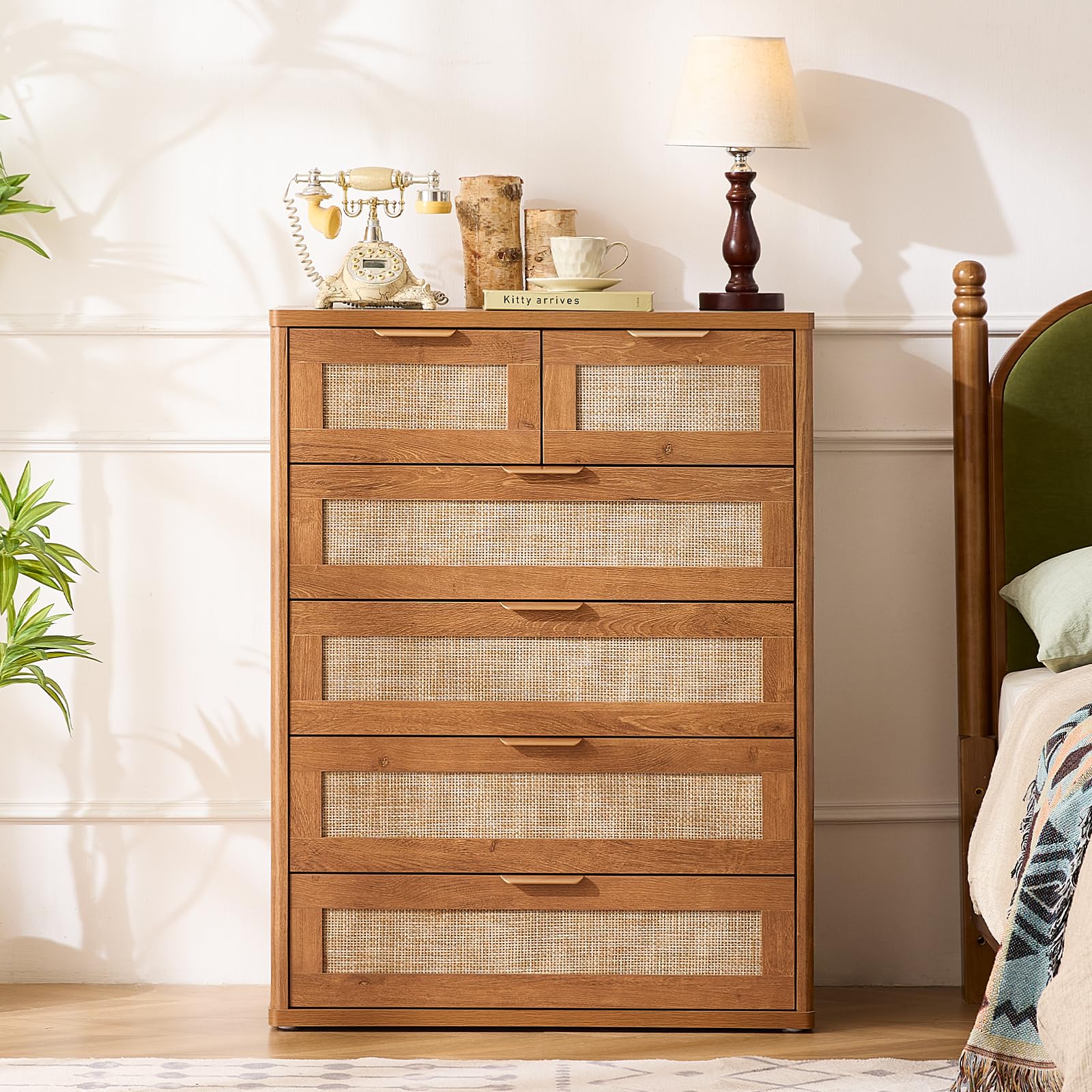 Rattan Dresser for Bedroom