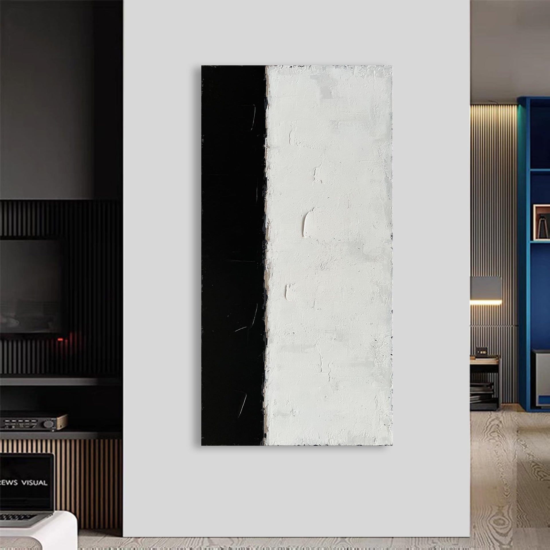 Art Hand painted Minimalist style oil painting