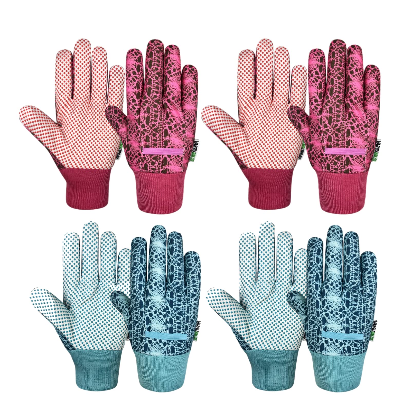 4 Pairs Gardening Gloves