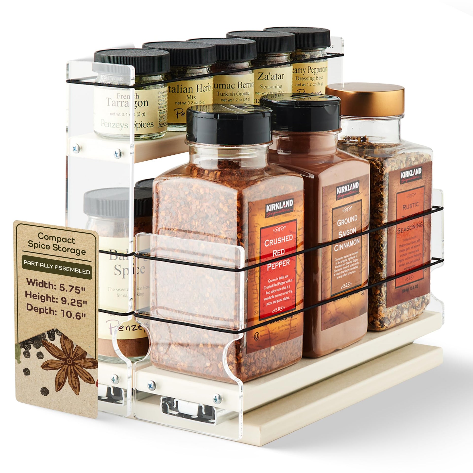 Combo Spice Rack Drawer