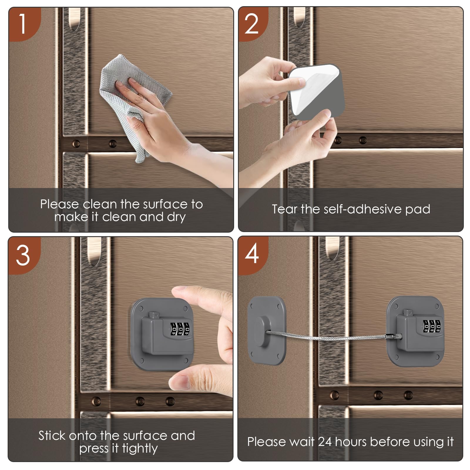 Refrigerator Lock (4 Count)