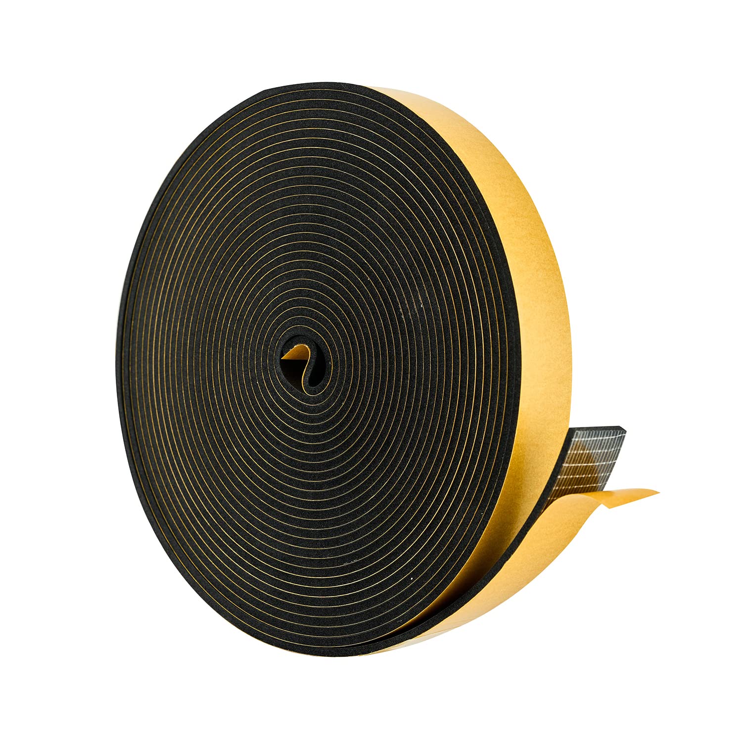 High Density Foam Weather Stripping Door Seal Strip Insulation Tape Roll for Insulating Door Frame