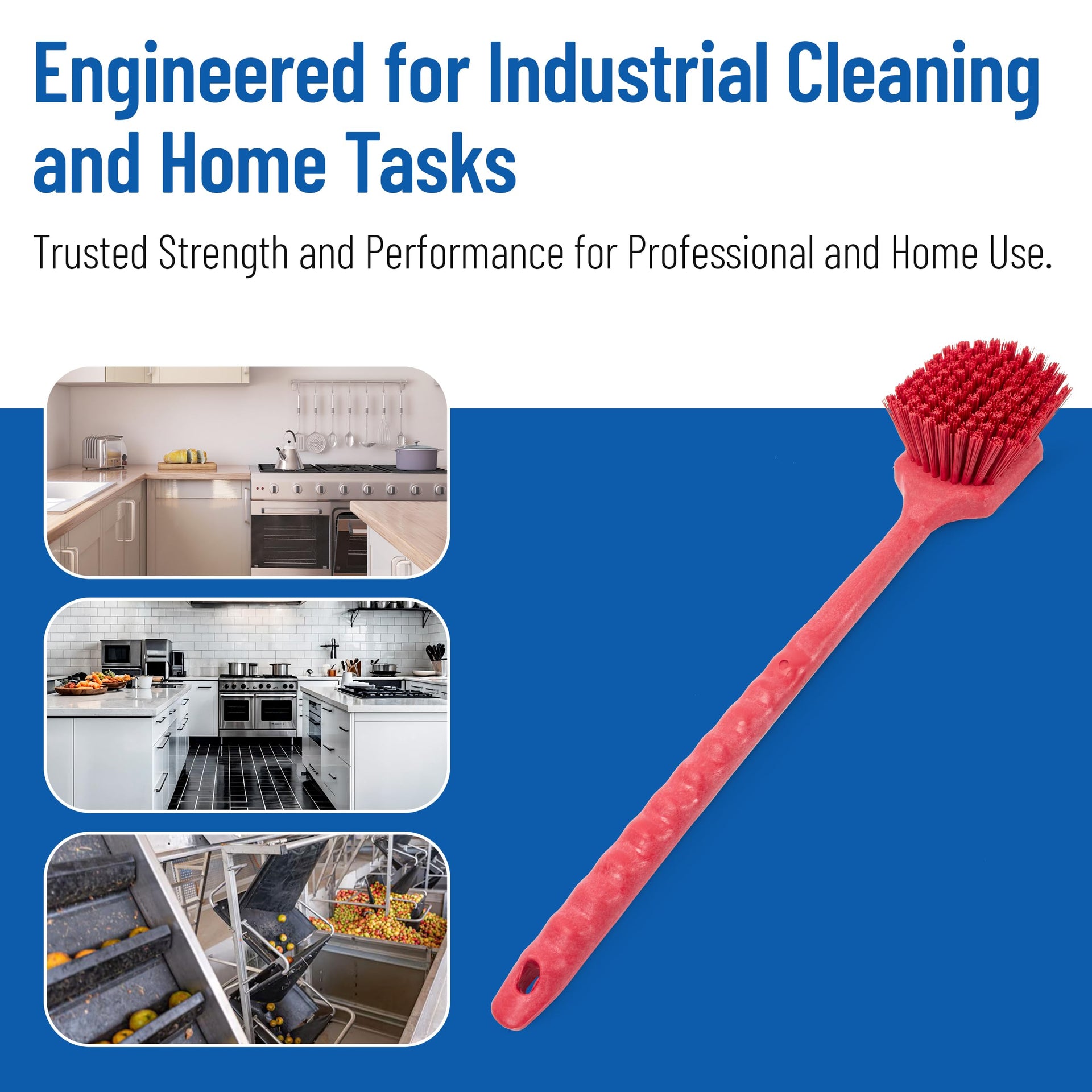 20" Floater Scrub Brush with Long Handle