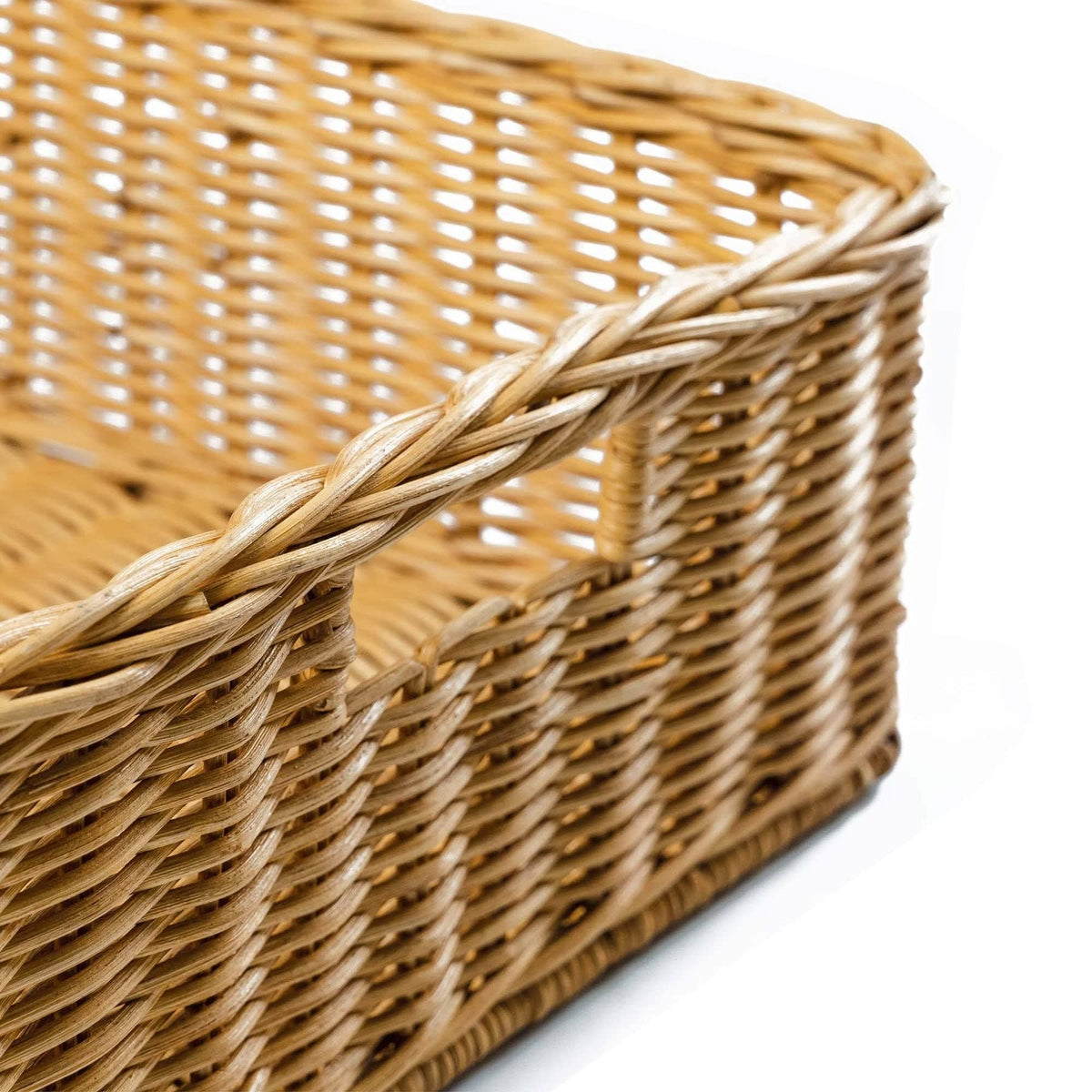 Underbed Wicker Storage Basket