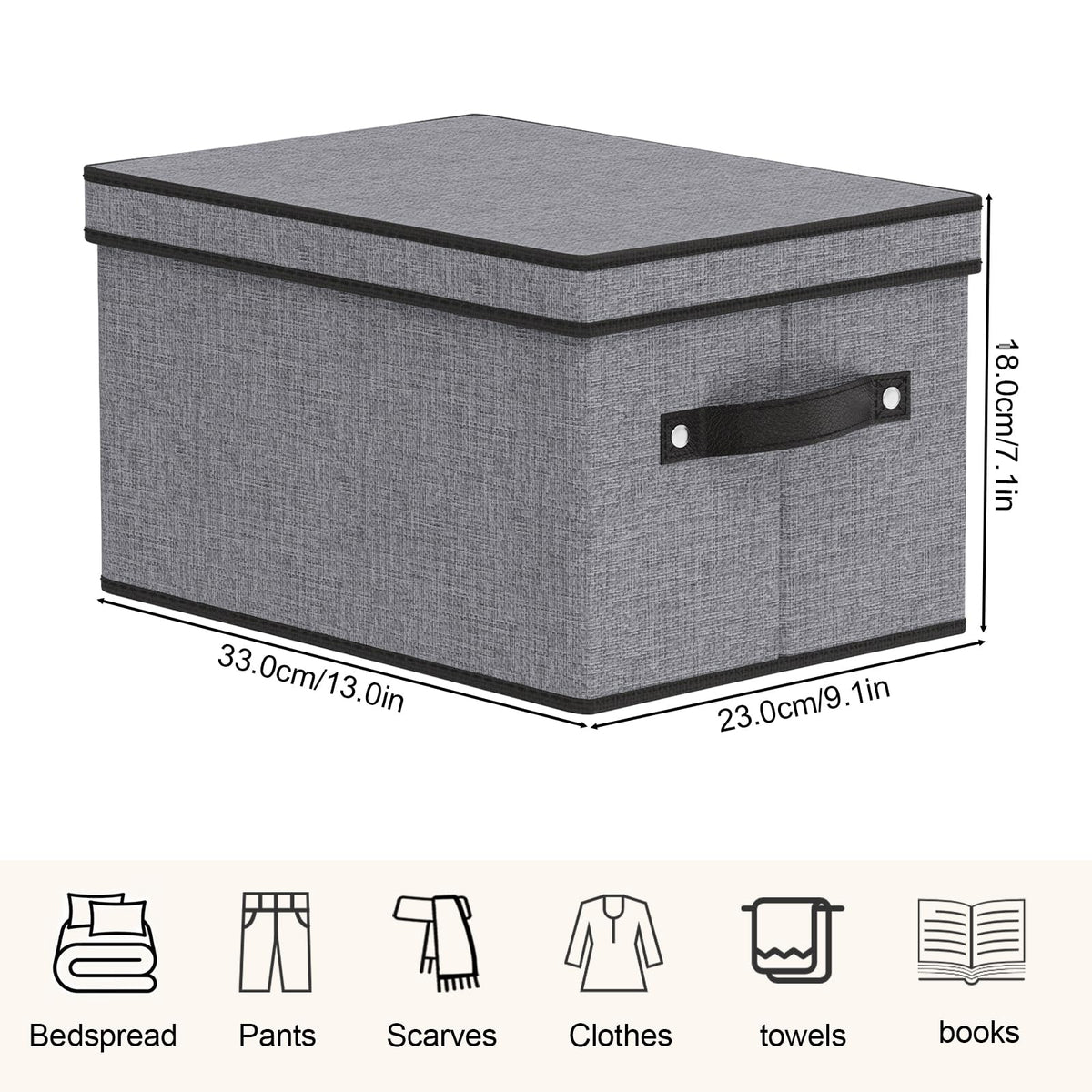 Storage Box with Handles