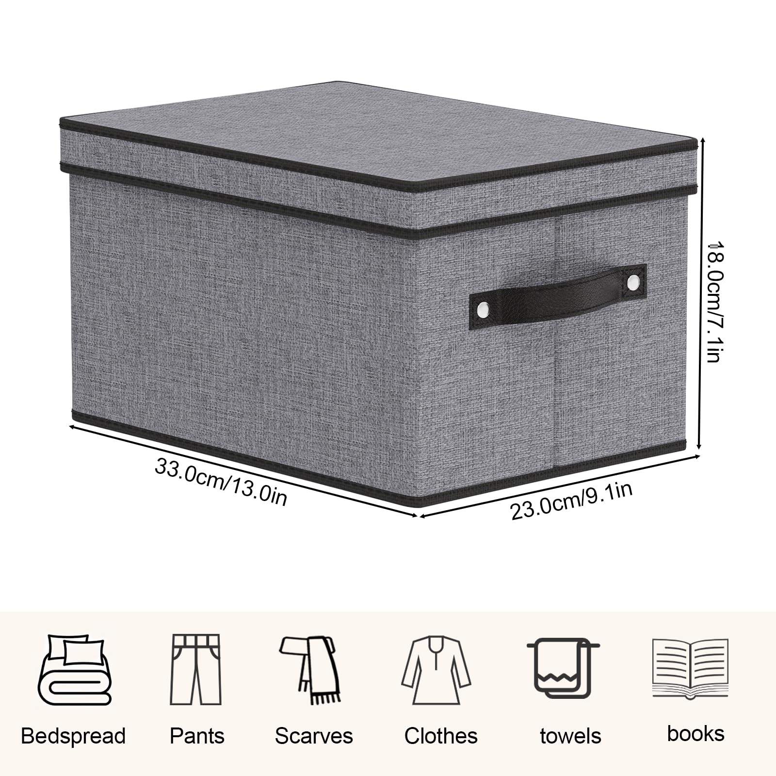 Storage Box with Handles