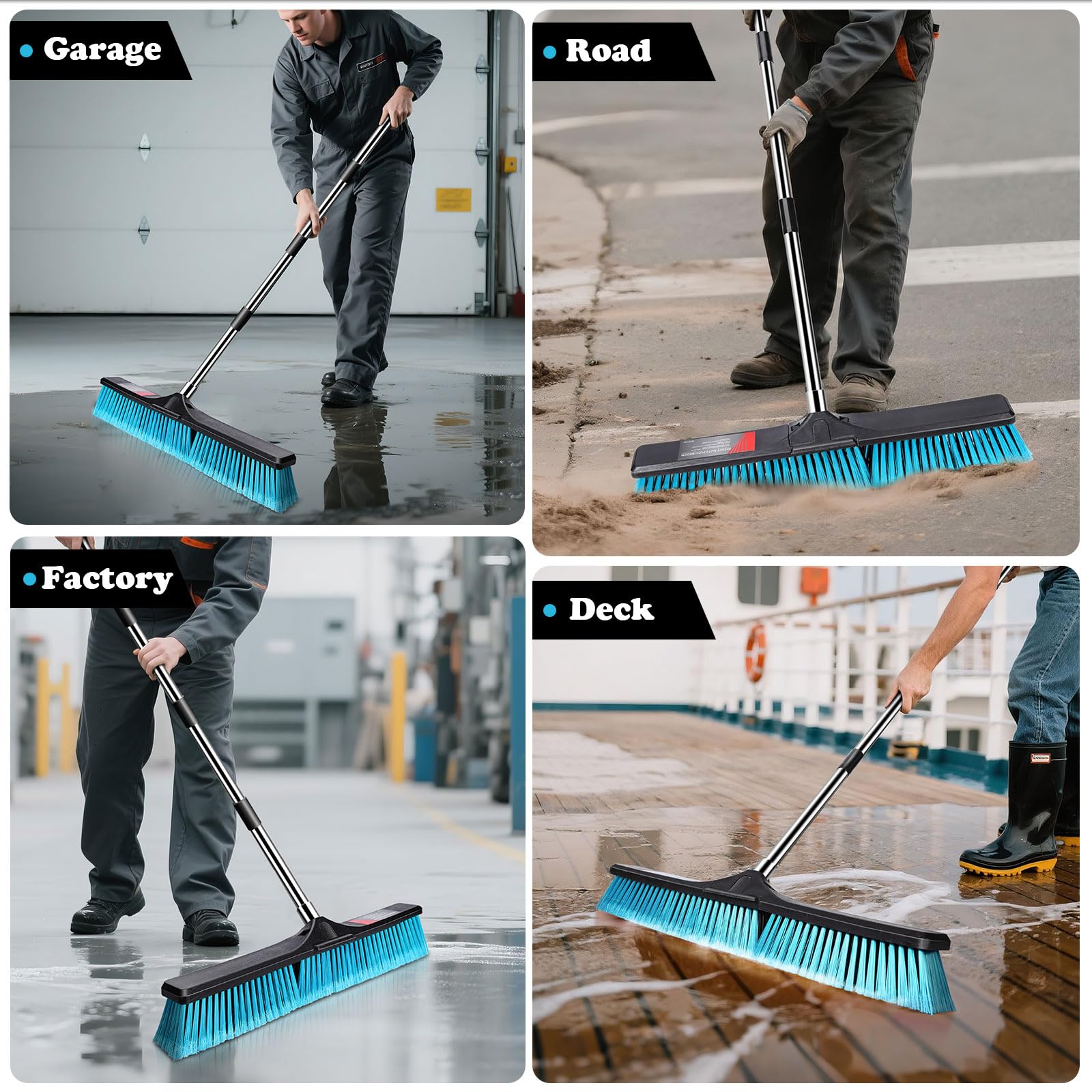 24" Push Broom Outdoor
