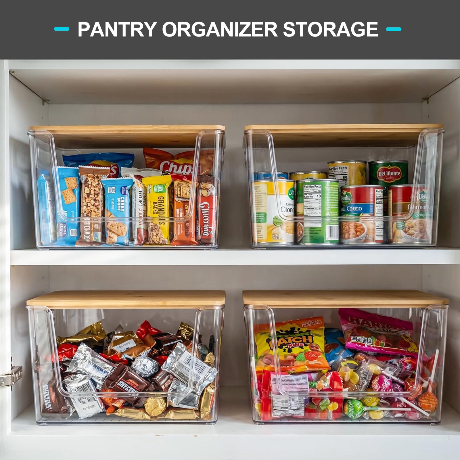 Pantry Organizers Storage (2 Count)