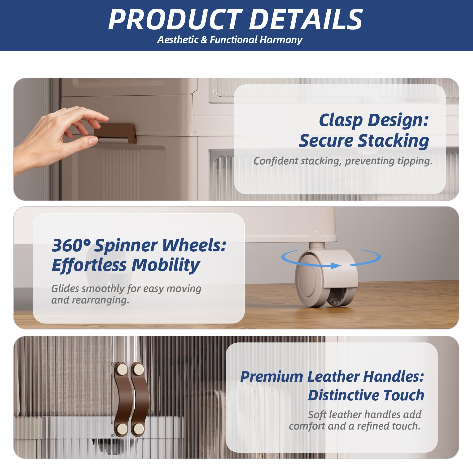 348Qt Stackable Storage Bins