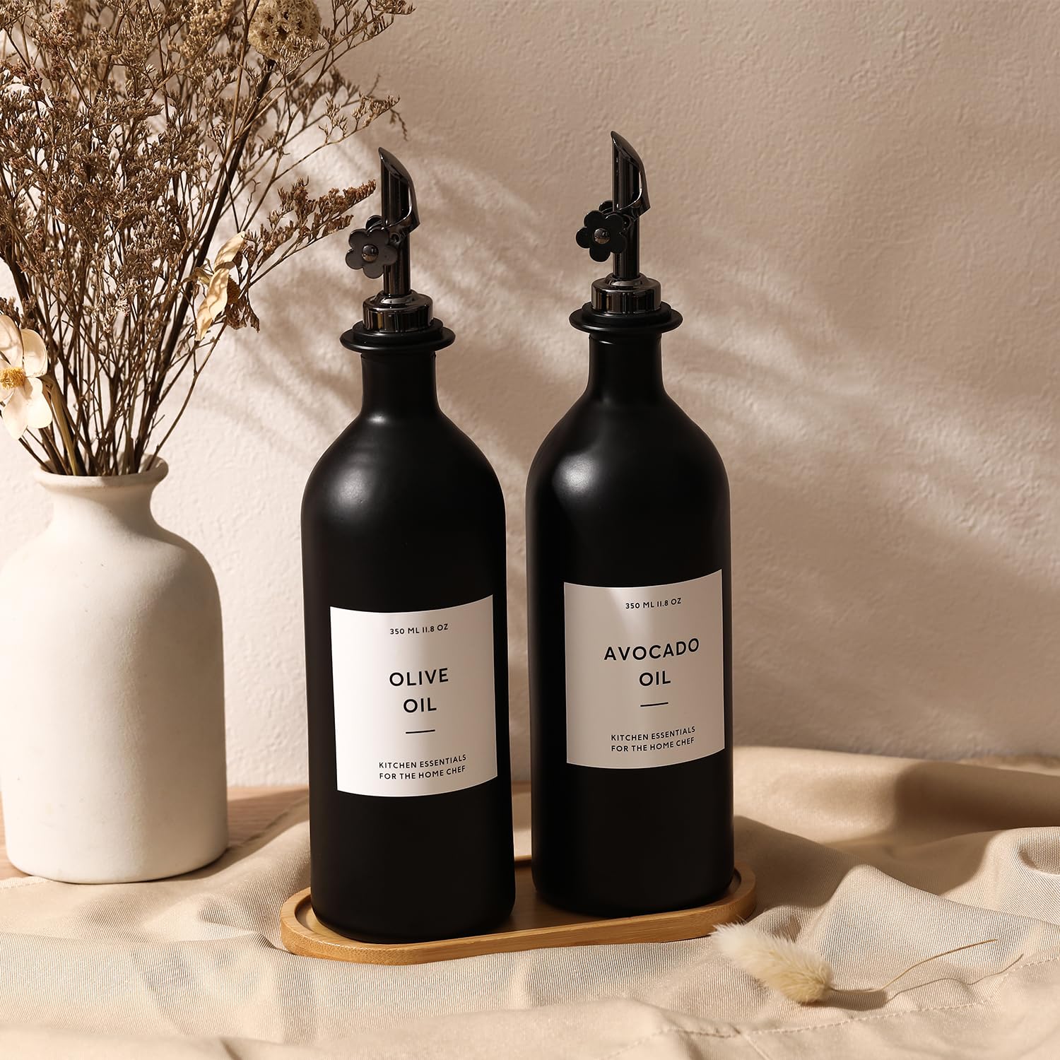 Olive Oil Dispenser for Kitchen (2 Count)