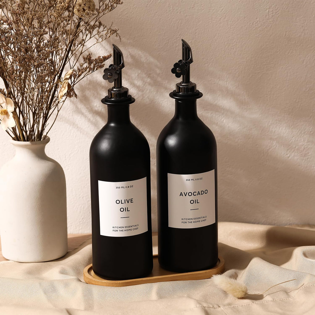 Olive Oil Dispenser for Kitchen (2 Count)