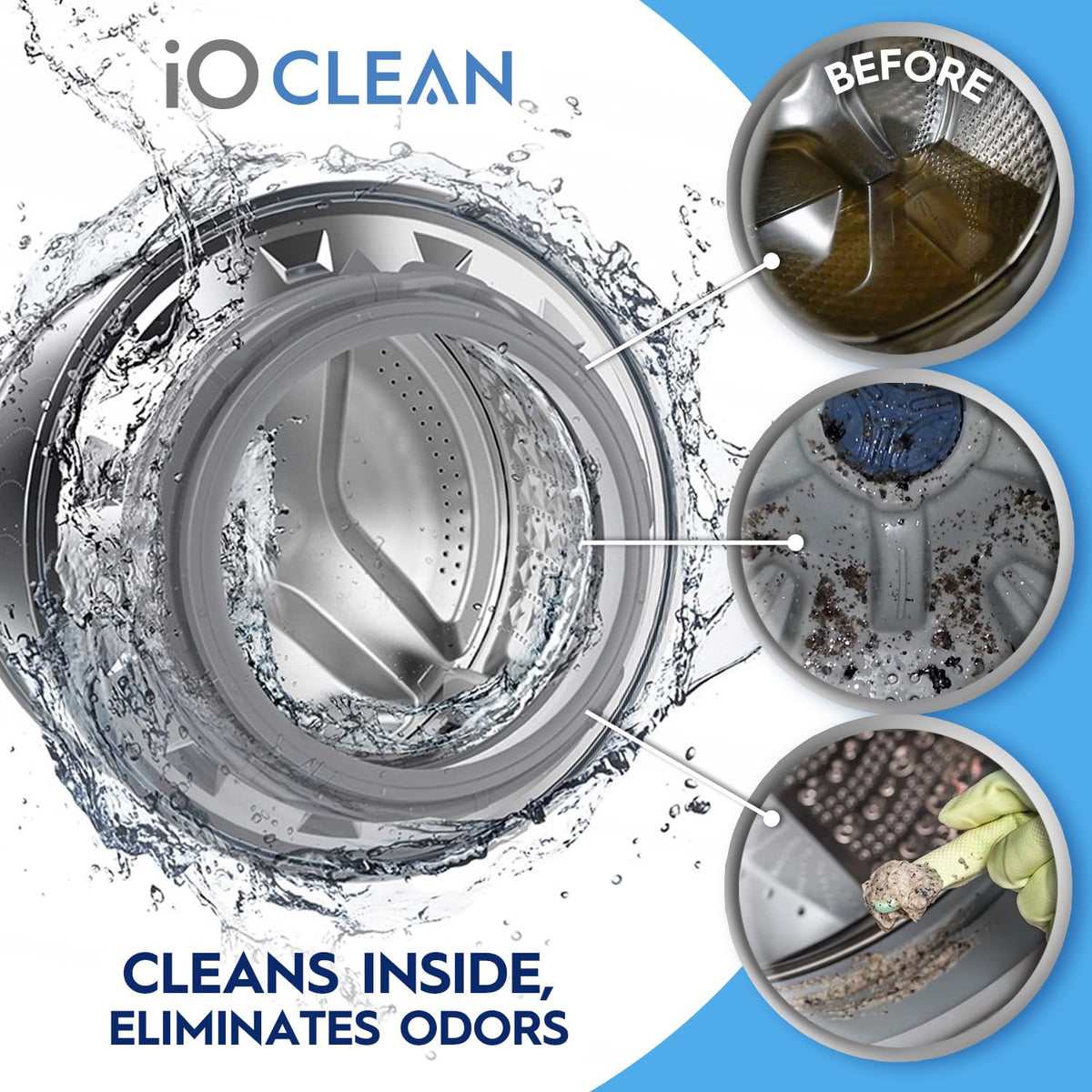 Washing Machine Cleaner Descaler Tablets (24 Count)