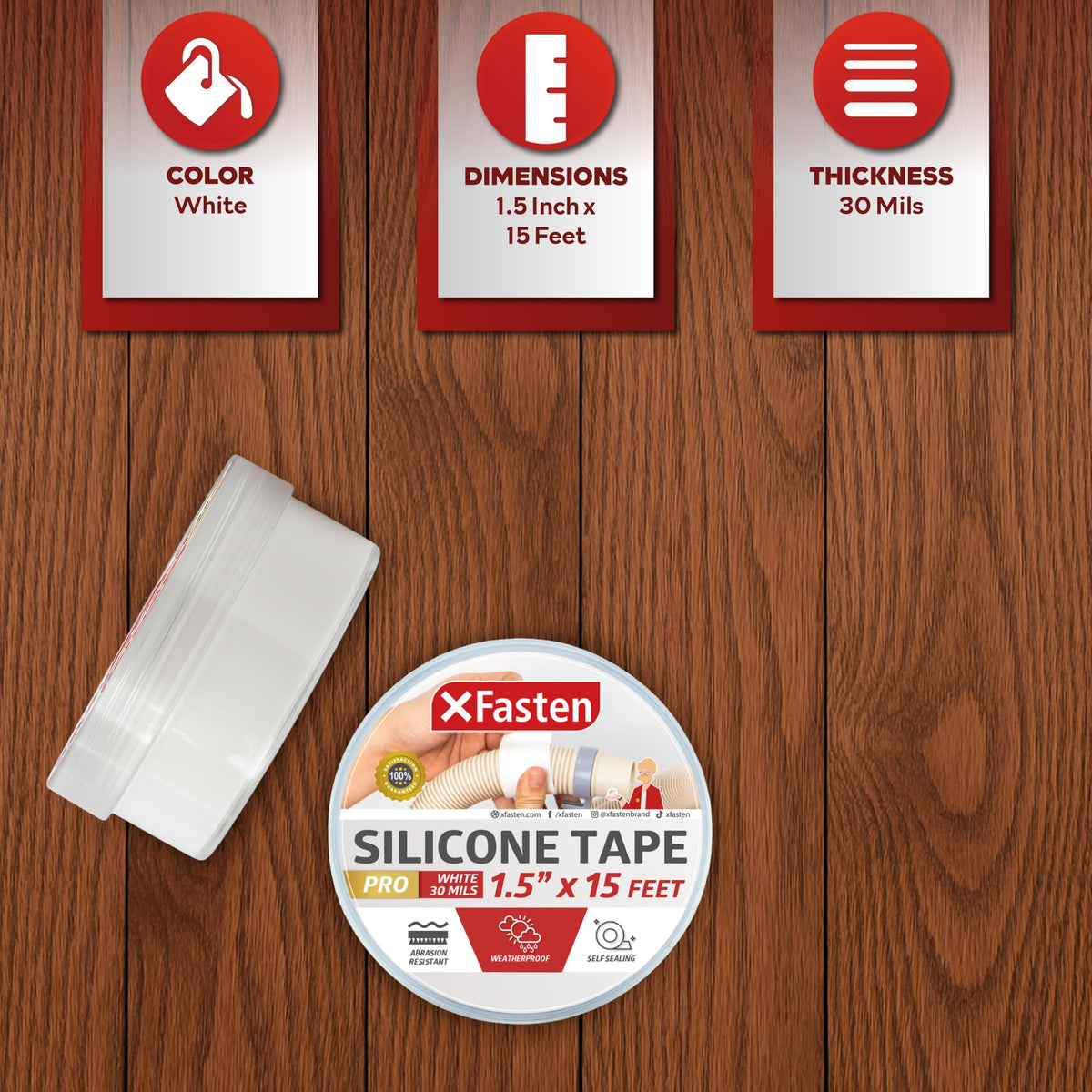Self fusing Silicone Tape Pro (15 Foot)