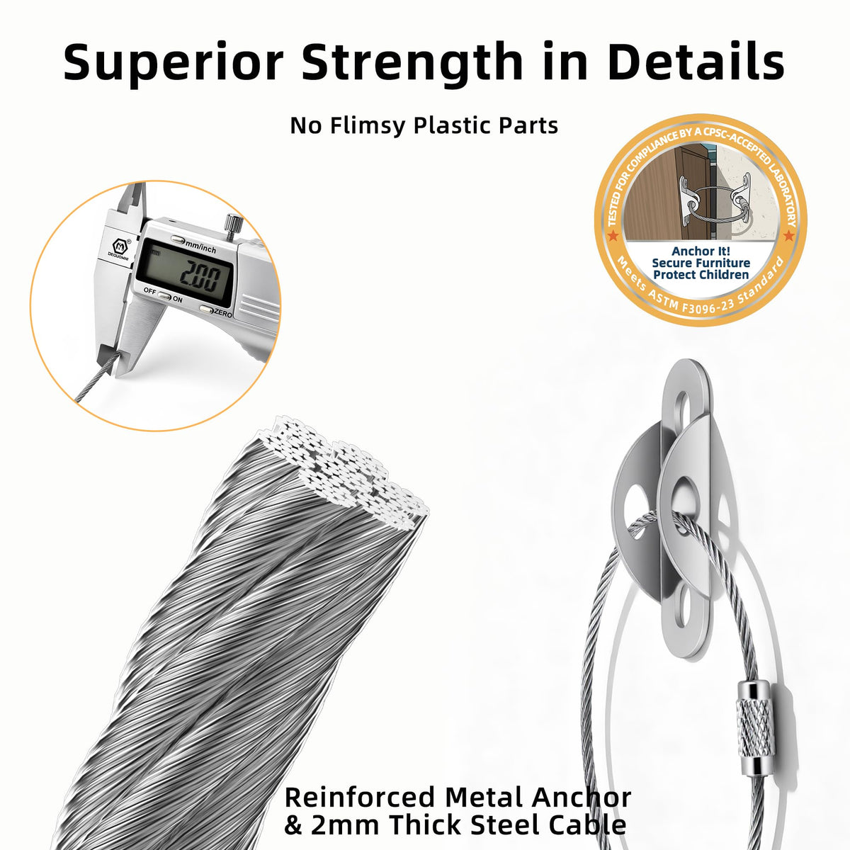 Furniture Anchors 10 (10 Count)