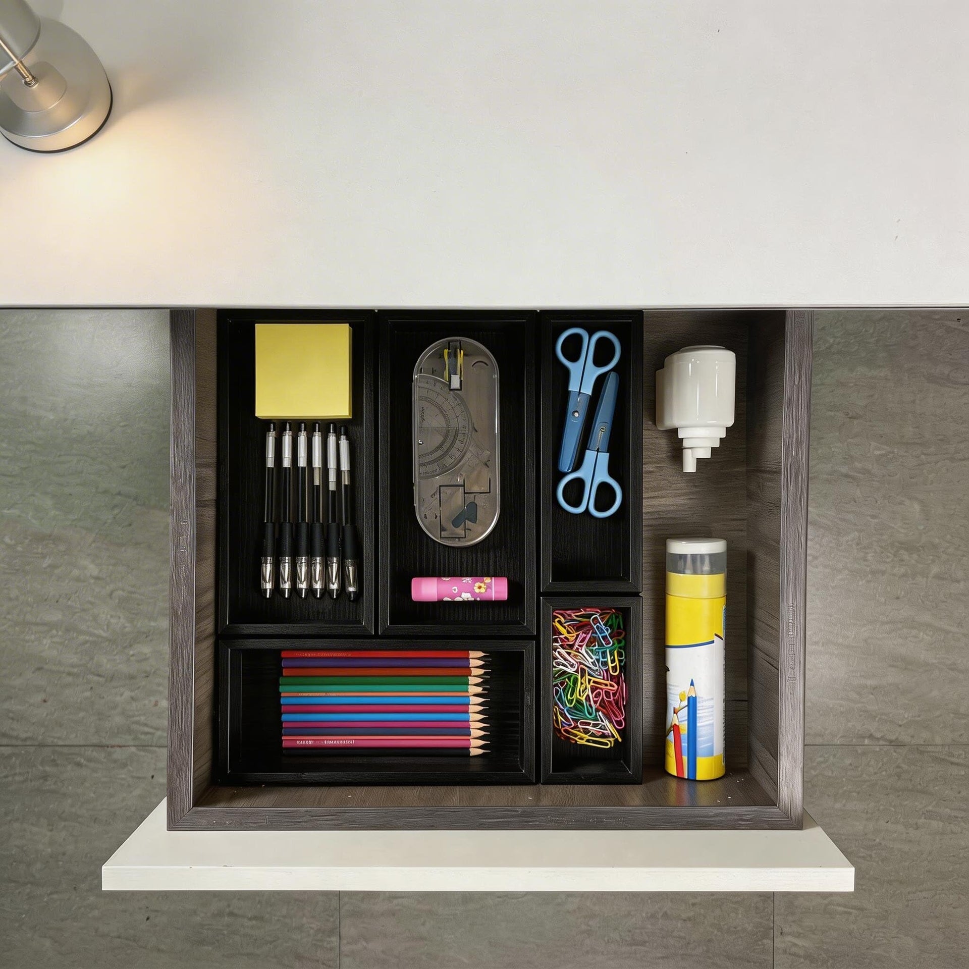 bamboo drawer organizer Set