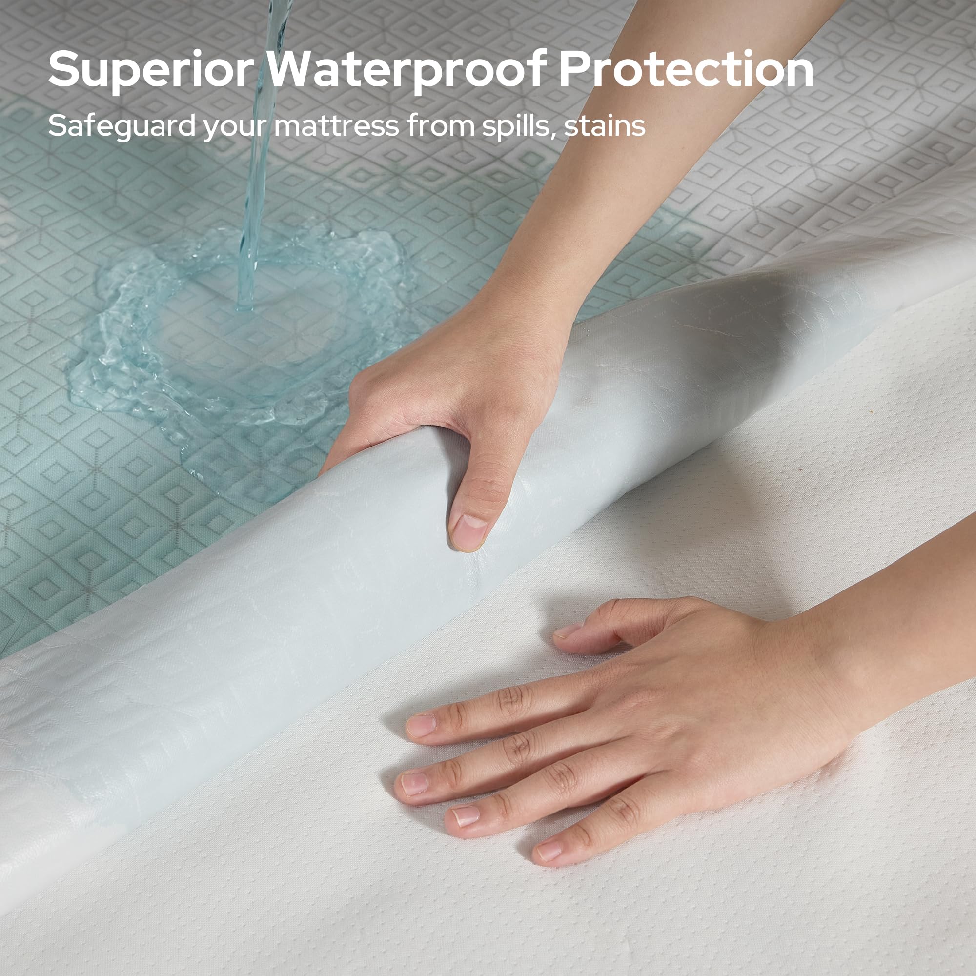Waterproof Twin XL Mattress Protector