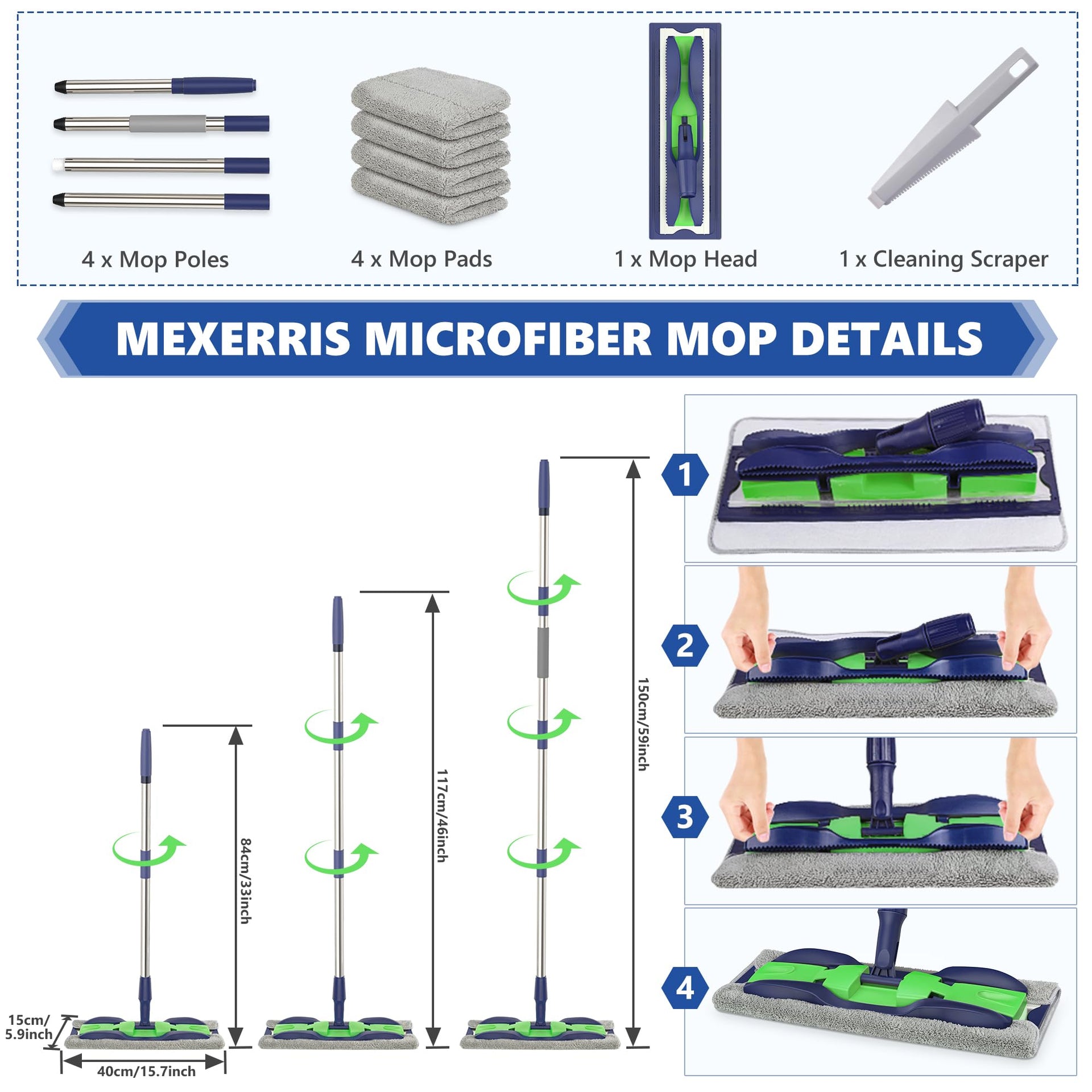 Microfiber Mops for Floor Cleaning