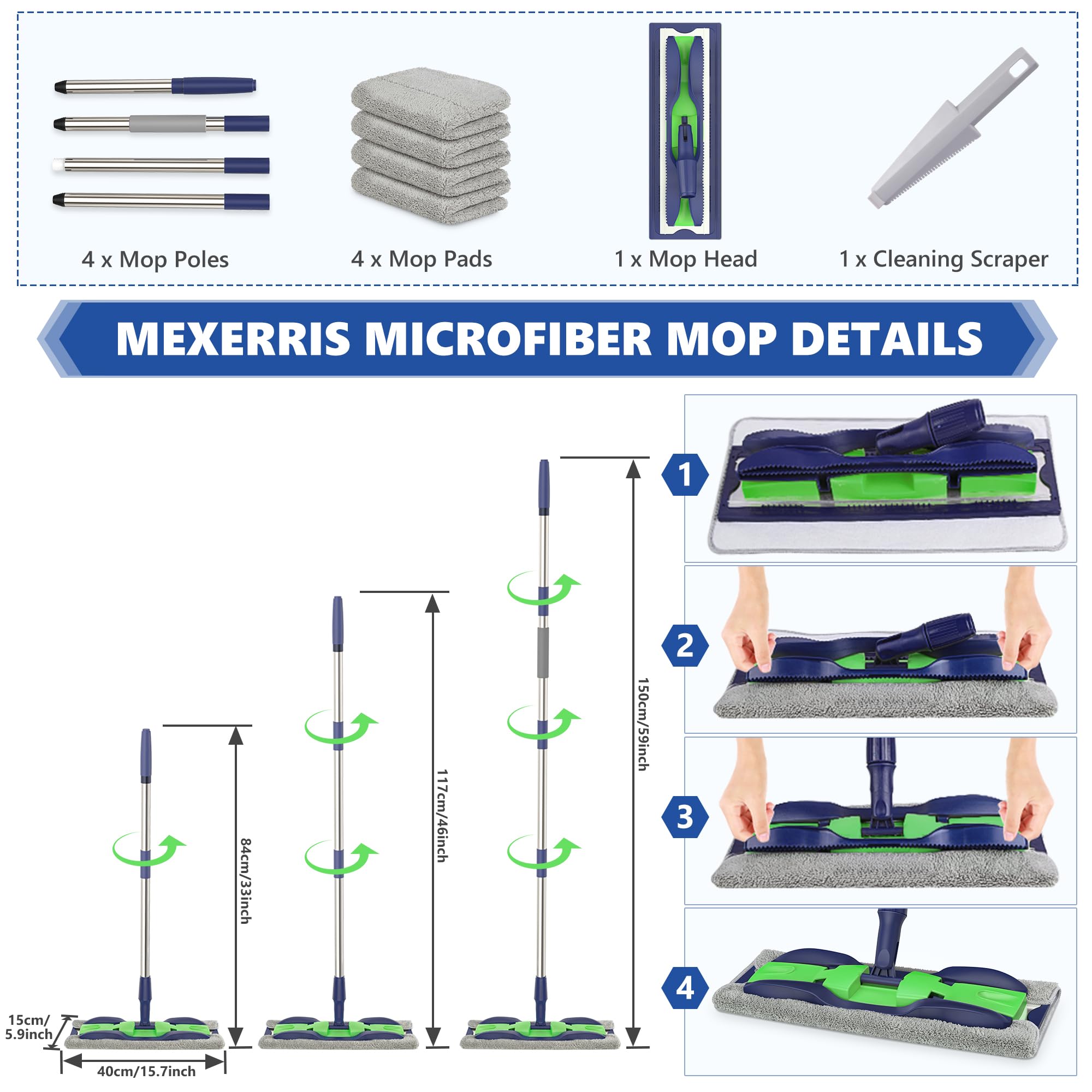 Microfiber Mops for Floor Cleaning