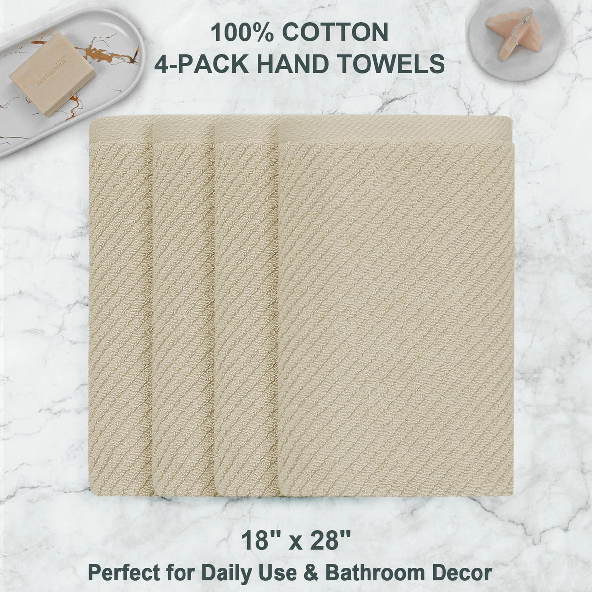 Hand Towels 4PC (4 Count)