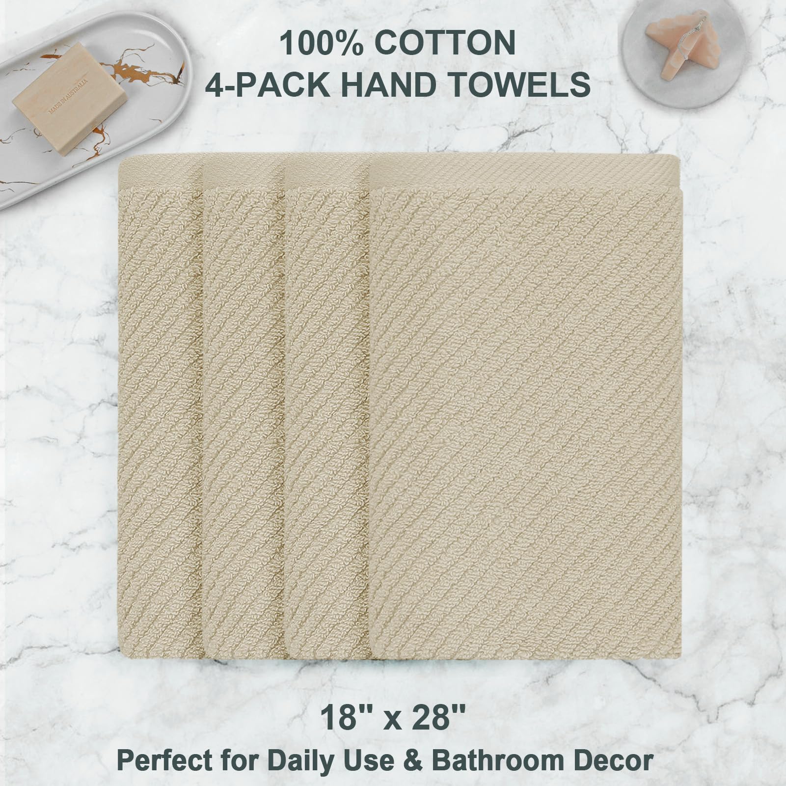 Hand Towels 4PC (4 Count)