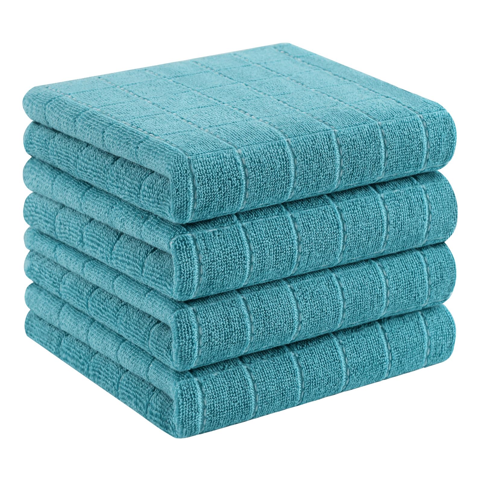 100% Cotton Terry Kitchen Towels (4 Count)